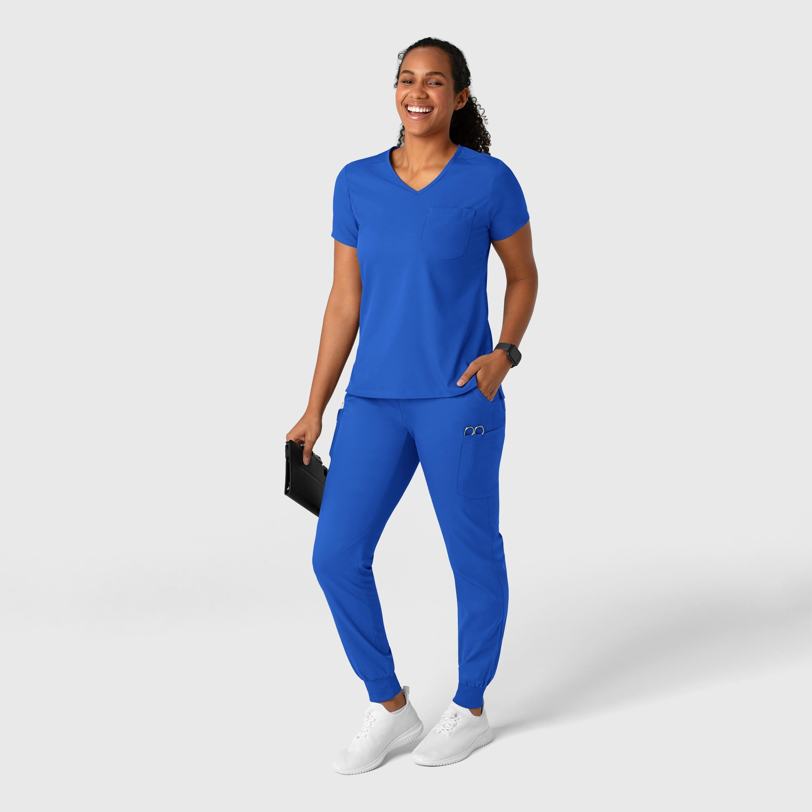 Boundless 5151 Jogger Scrub Pants Royal