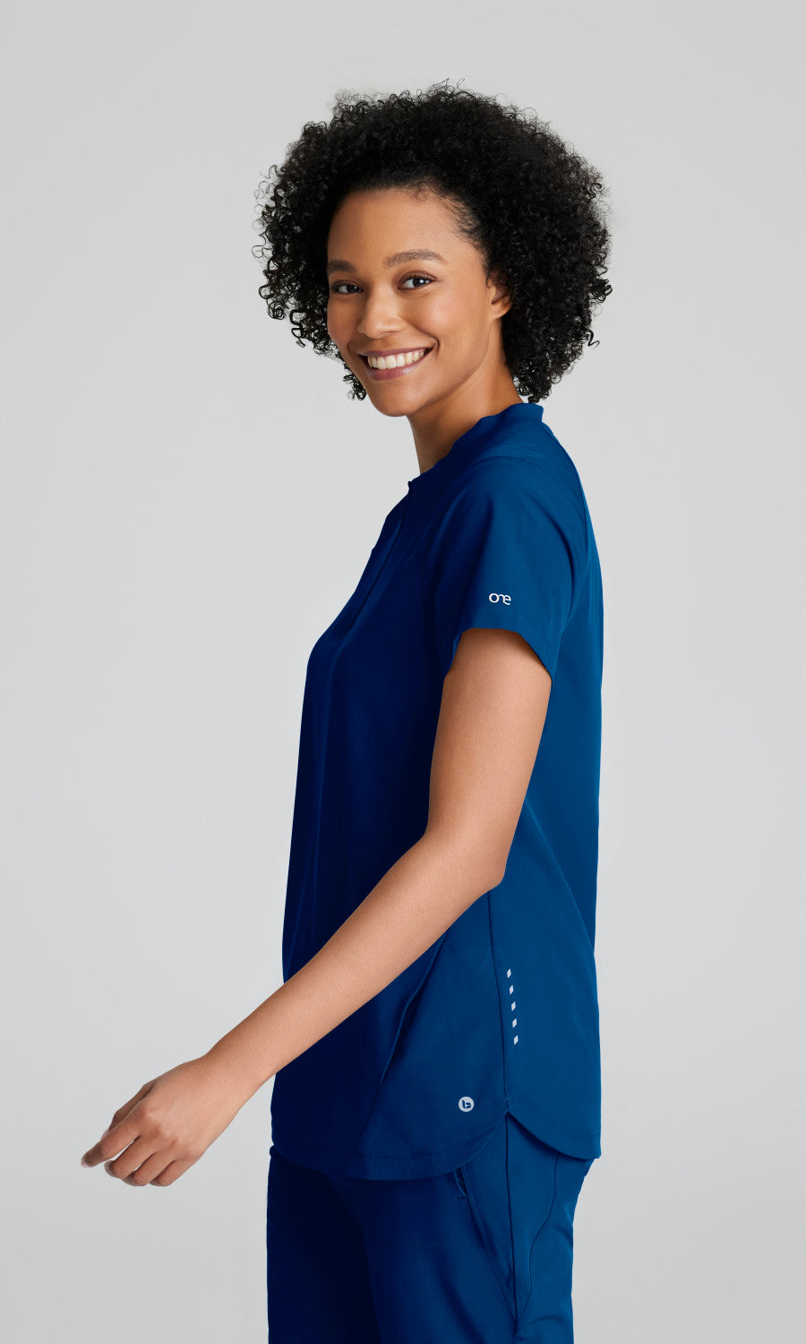 Barco One BOT216 Flux Scrub Top Indigo