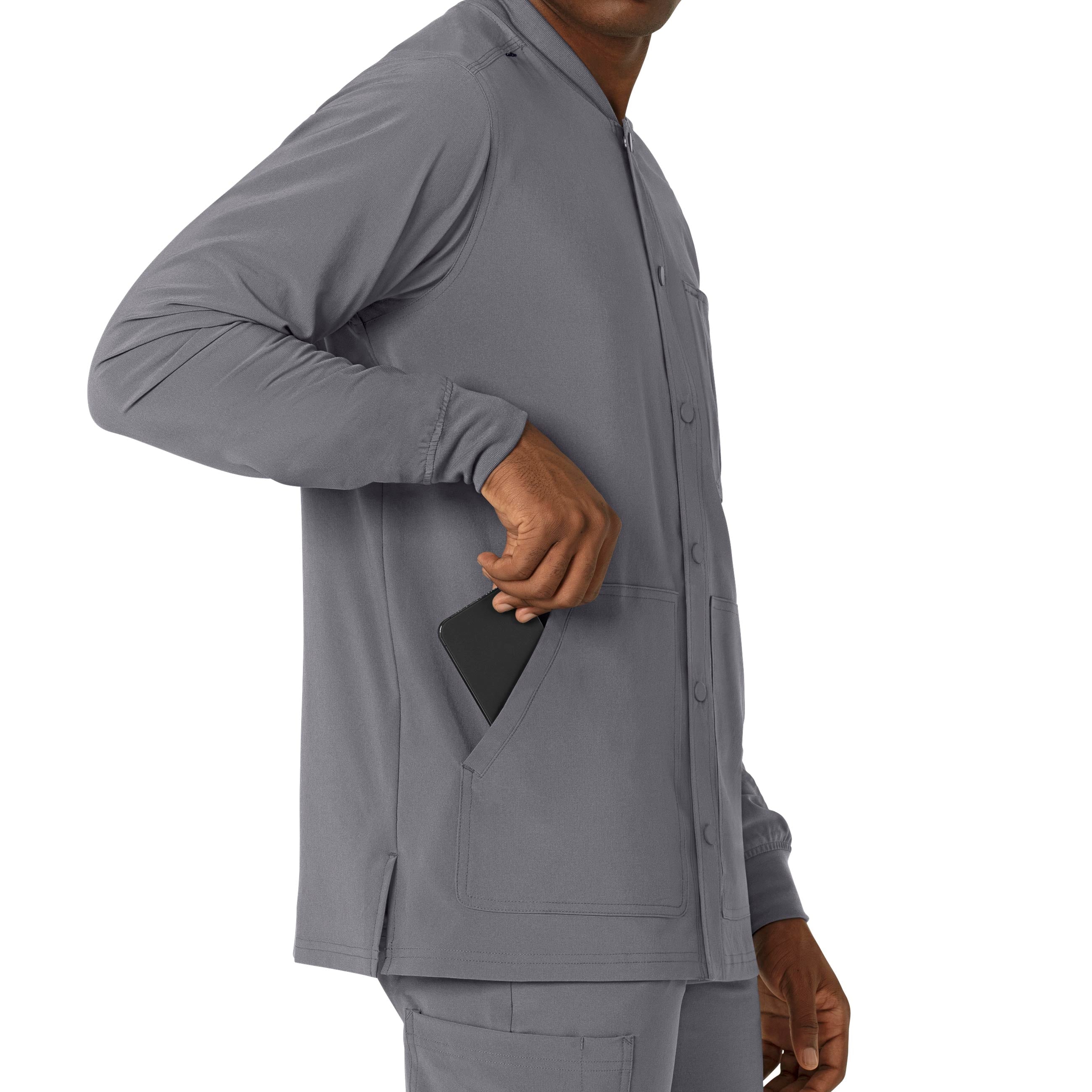 Force Cross-Flex C86210 Men's Shirt Jacket Pewter