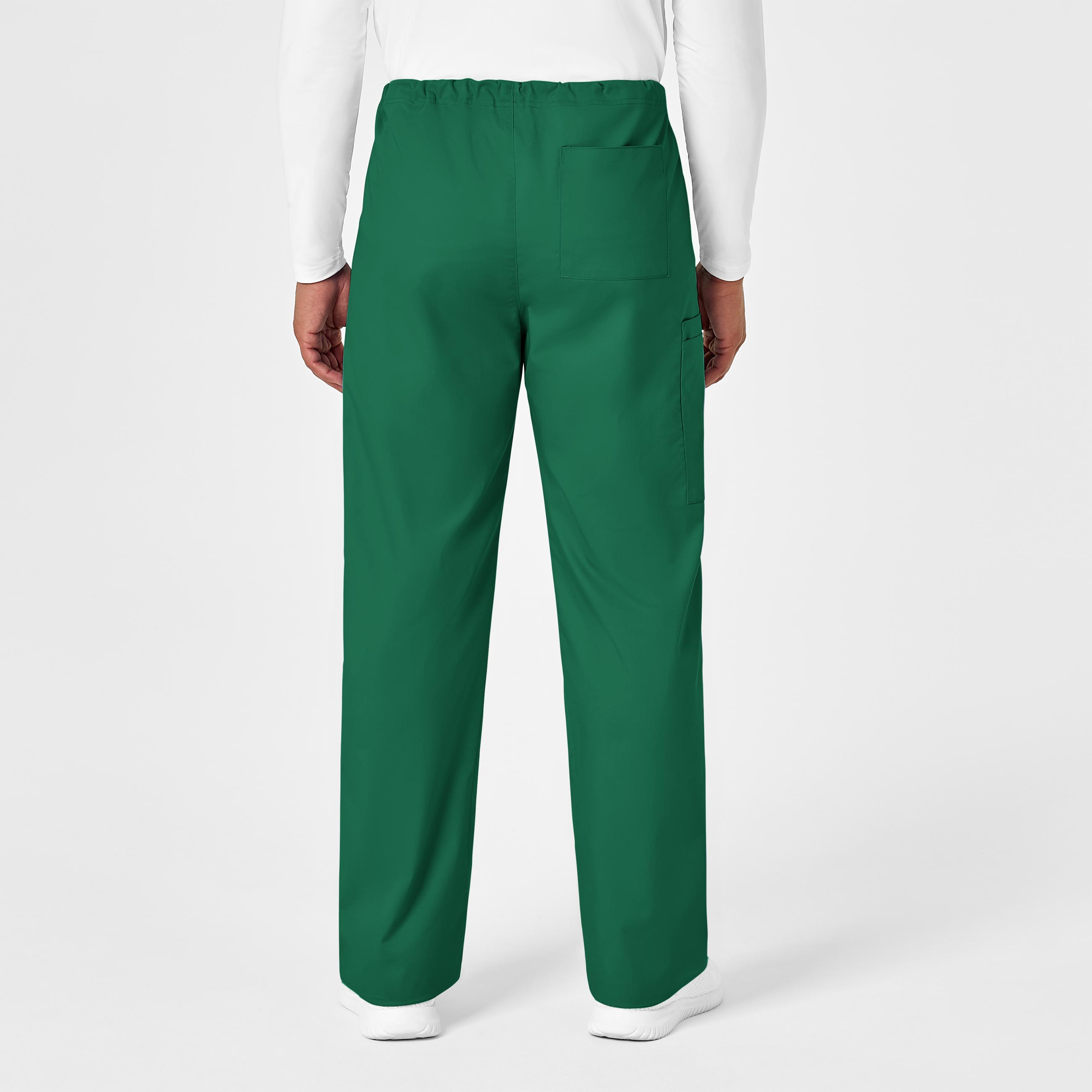 WonderWORK 500 Unisex Drawstring Cargo Scrub Pants Hunter