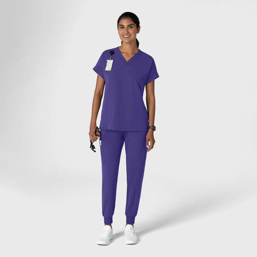 Nova 5132 Jogger Utility Scrub Pants Grape