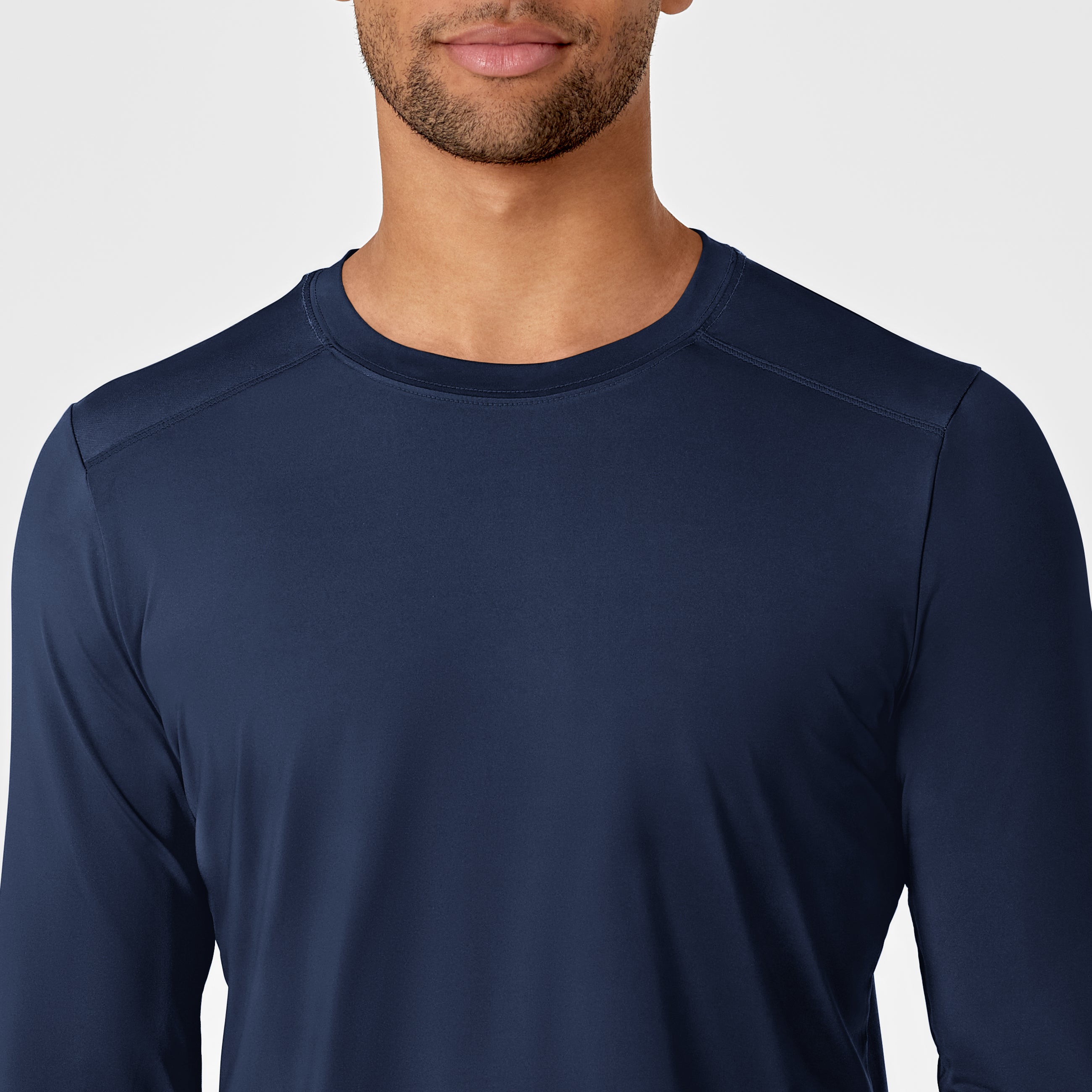 Layers 2629 Men's Performance Long Sleeve Tee Navy