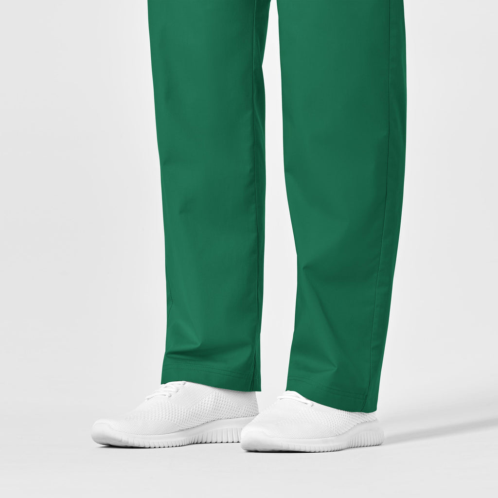 WonderWORK 500 Unisex Drawstring Cargo Scrub Pants Hunter