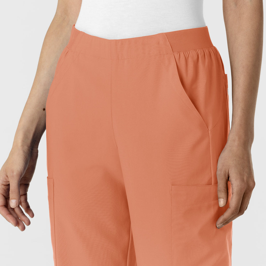 W123 5145 Cargo Utility Scrub Pants Terracotta