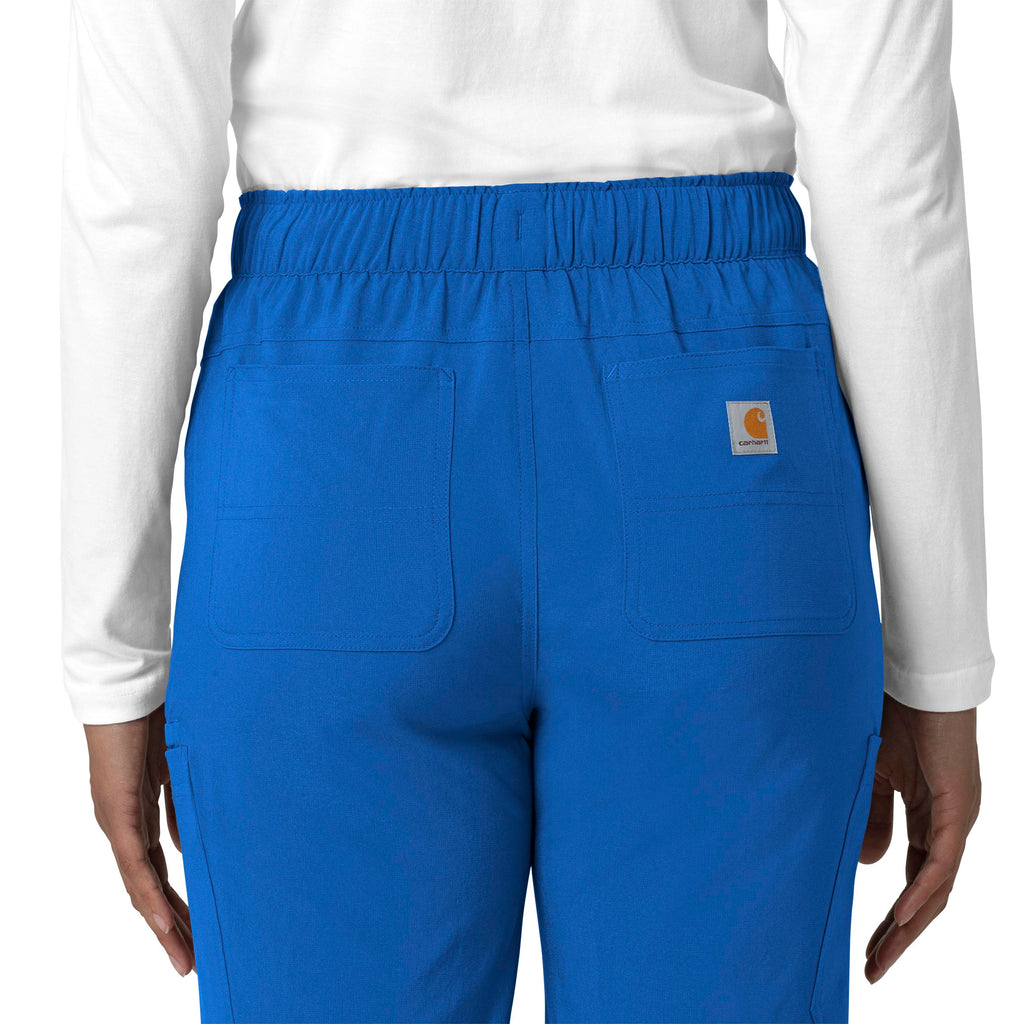 Force Cross-Flex C53210 Straight Leg Cargo Scrub Pants Royal