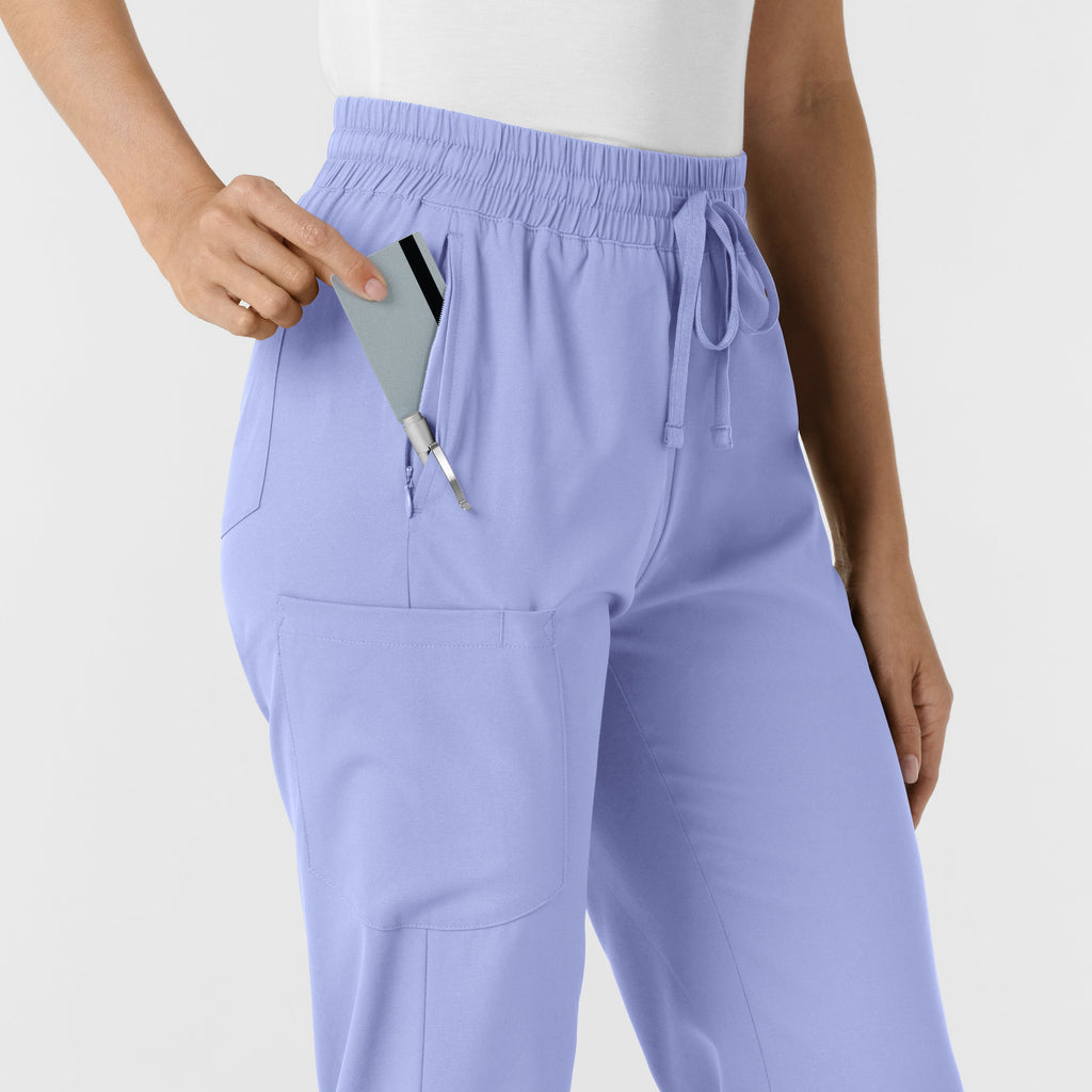 Boundless 5251 Bootcut Scrub Pants Ceil Blue