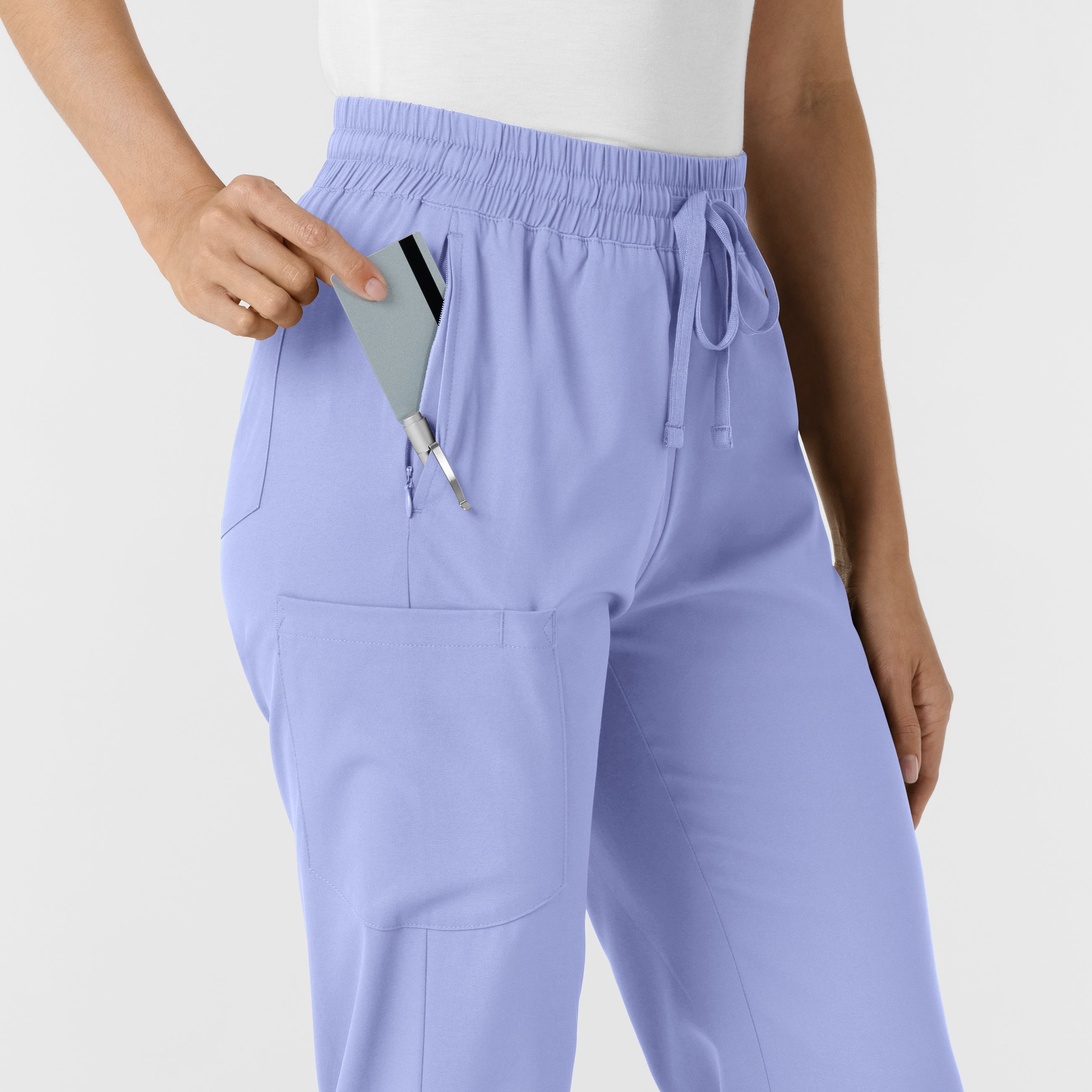 Boundless 5251 Bootcut Scrub Pants Ceil Blue