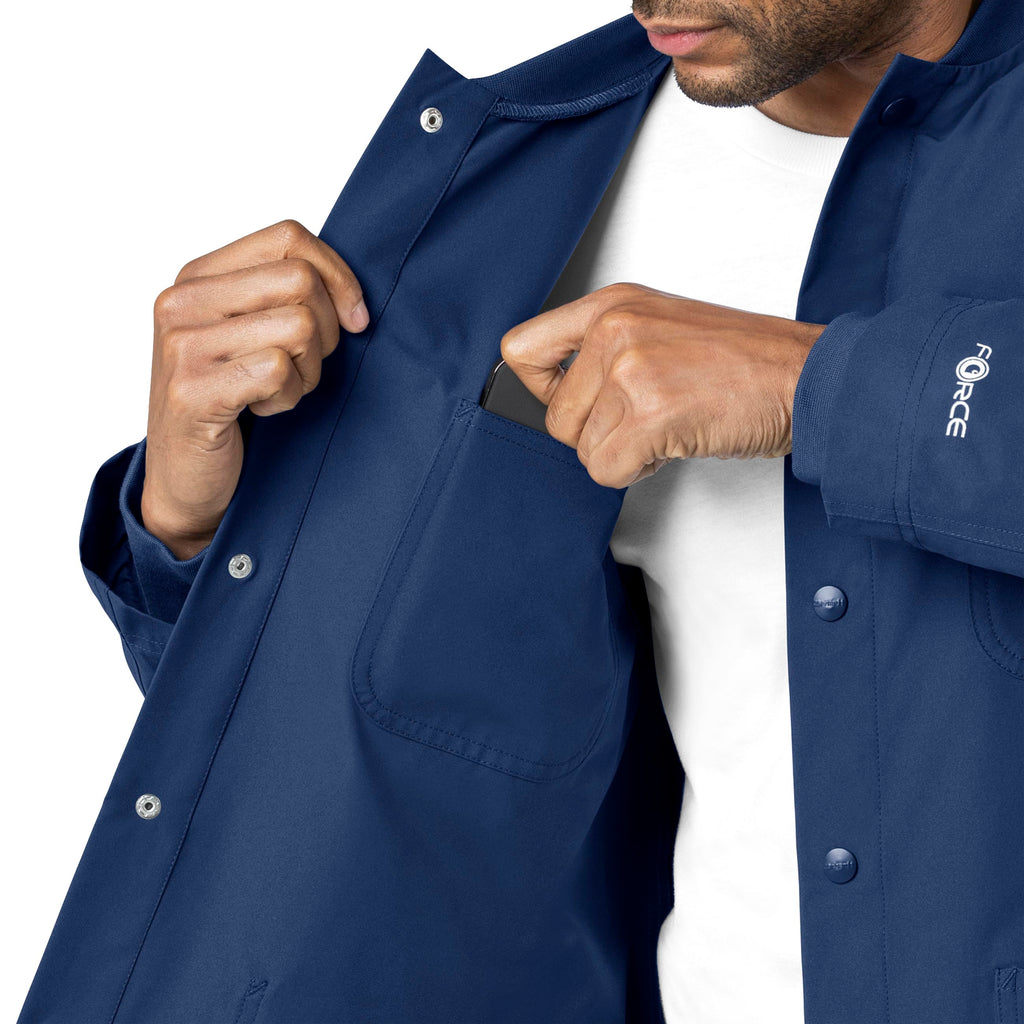 Force Essentials C85013 Unisex Chore Coat Navy
