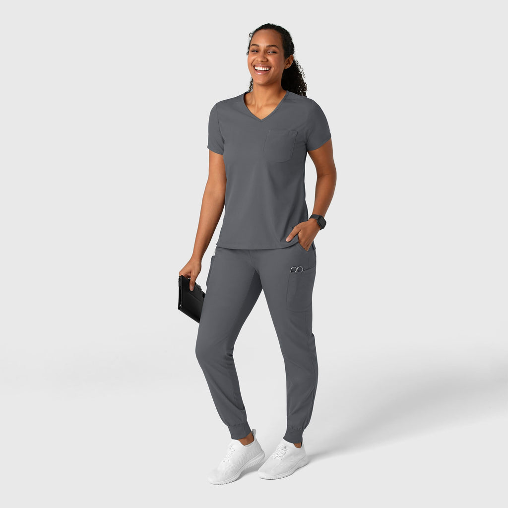 Boundless 5151 Jogger Scrub Pants Pewter