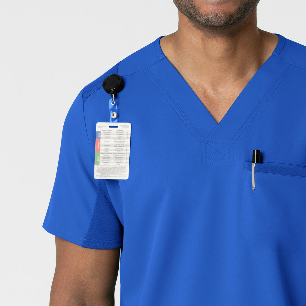Thrive 6622 Men's Utility V-Neck Scrub Top Royal