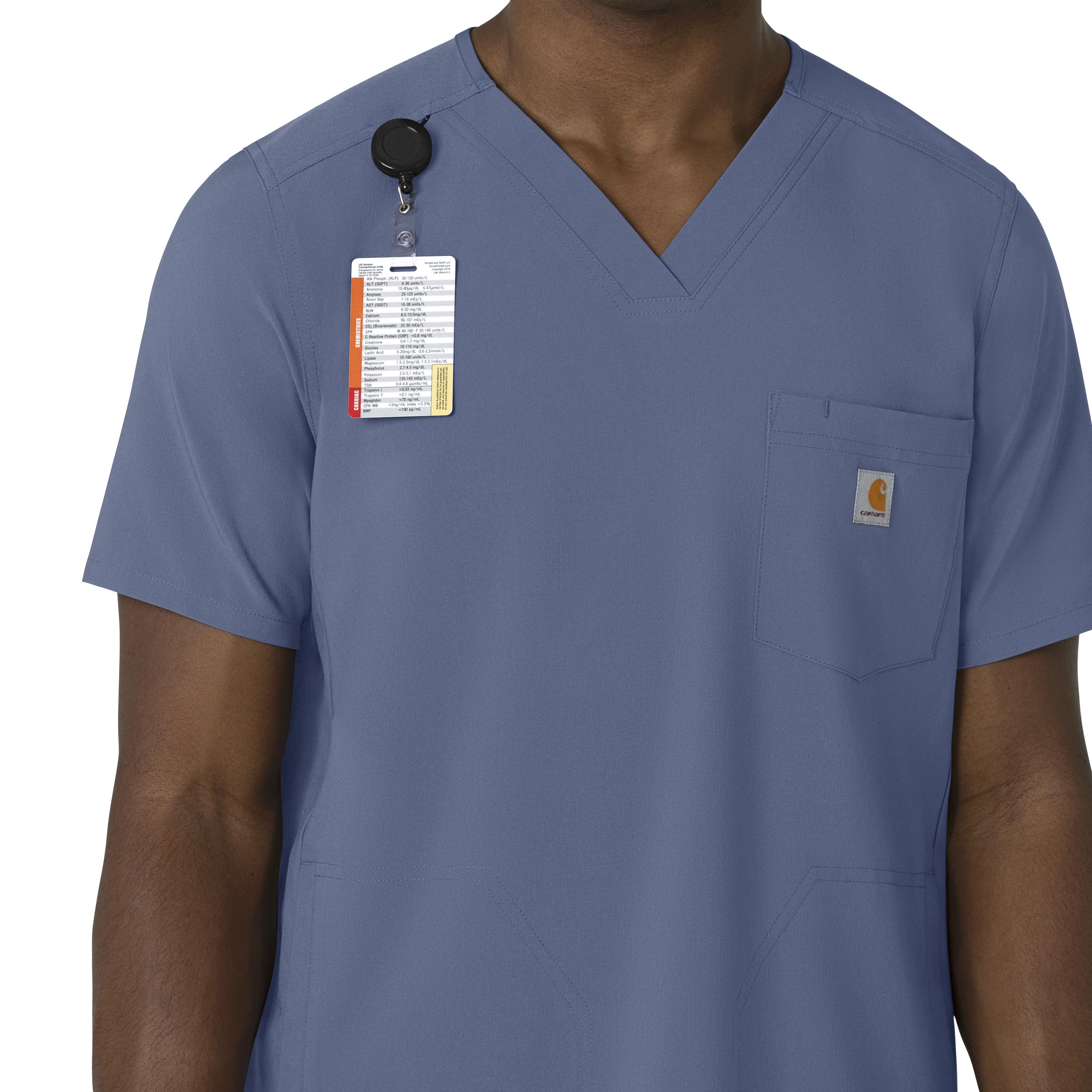 Force Cross-Flex C16410 Men's V-Neck Scrub Top Riverside