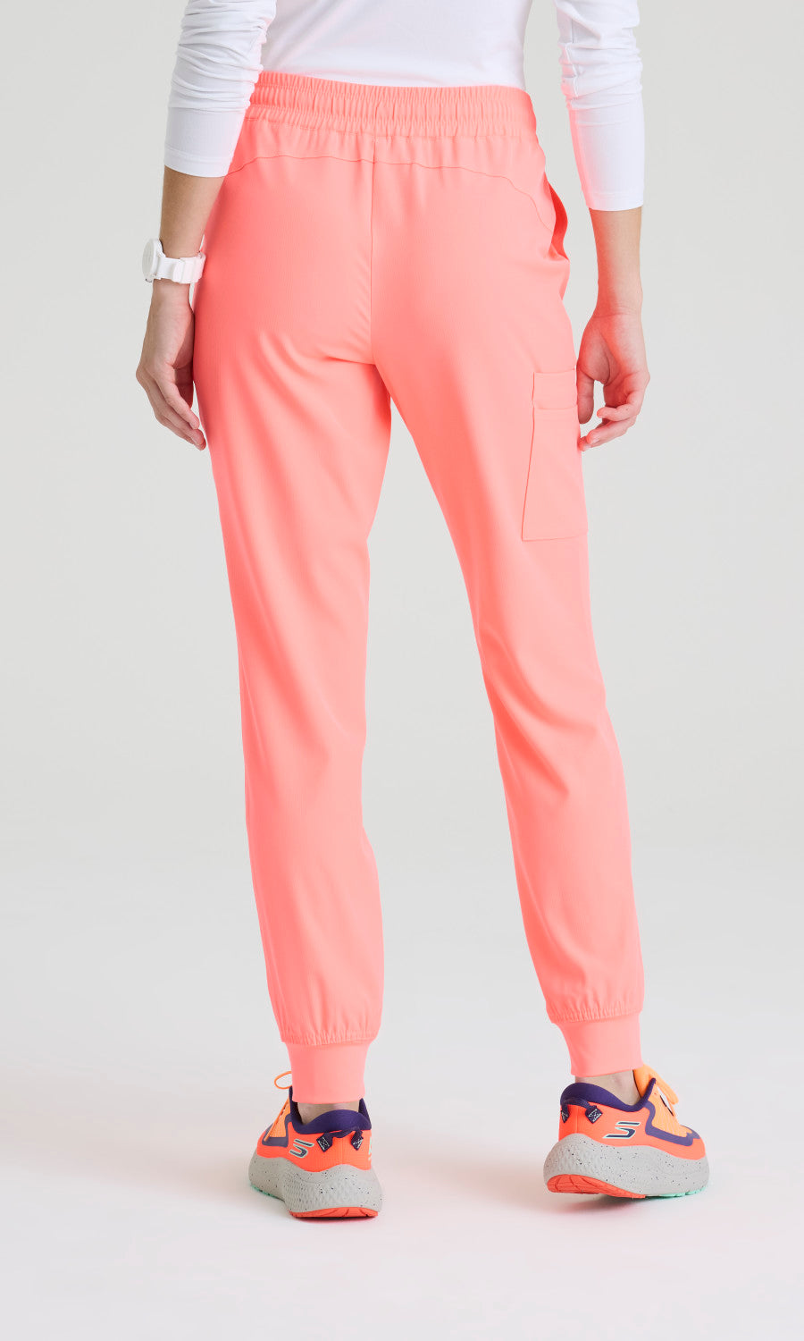 Skechers SKP552 Women's Theory Jogger in Coral Fizz by Barco
