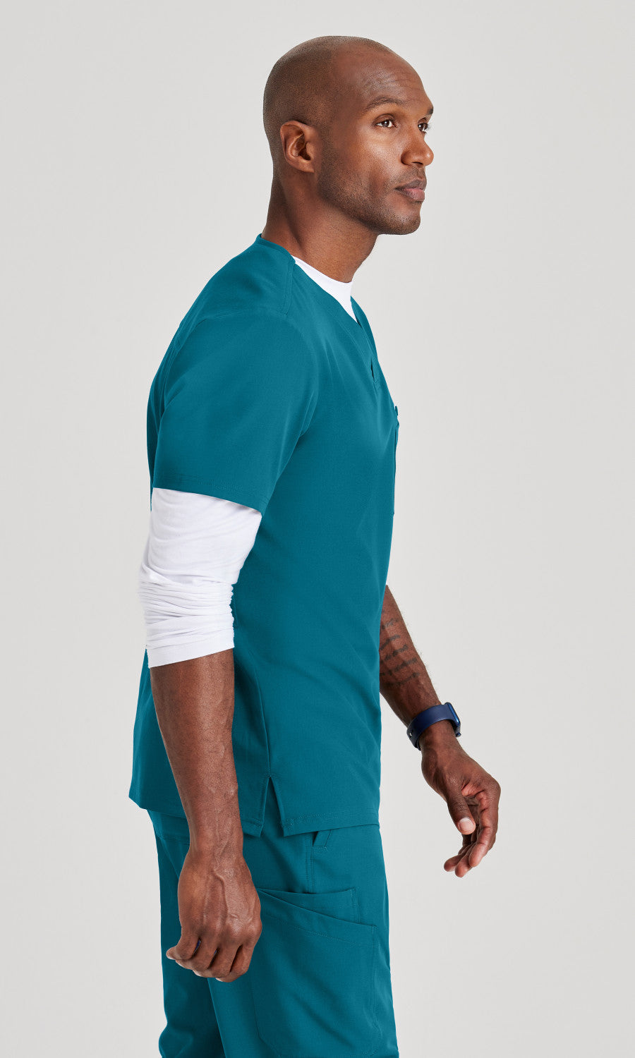 Barco Unify BUT153 Rally Scrub Top Bahama