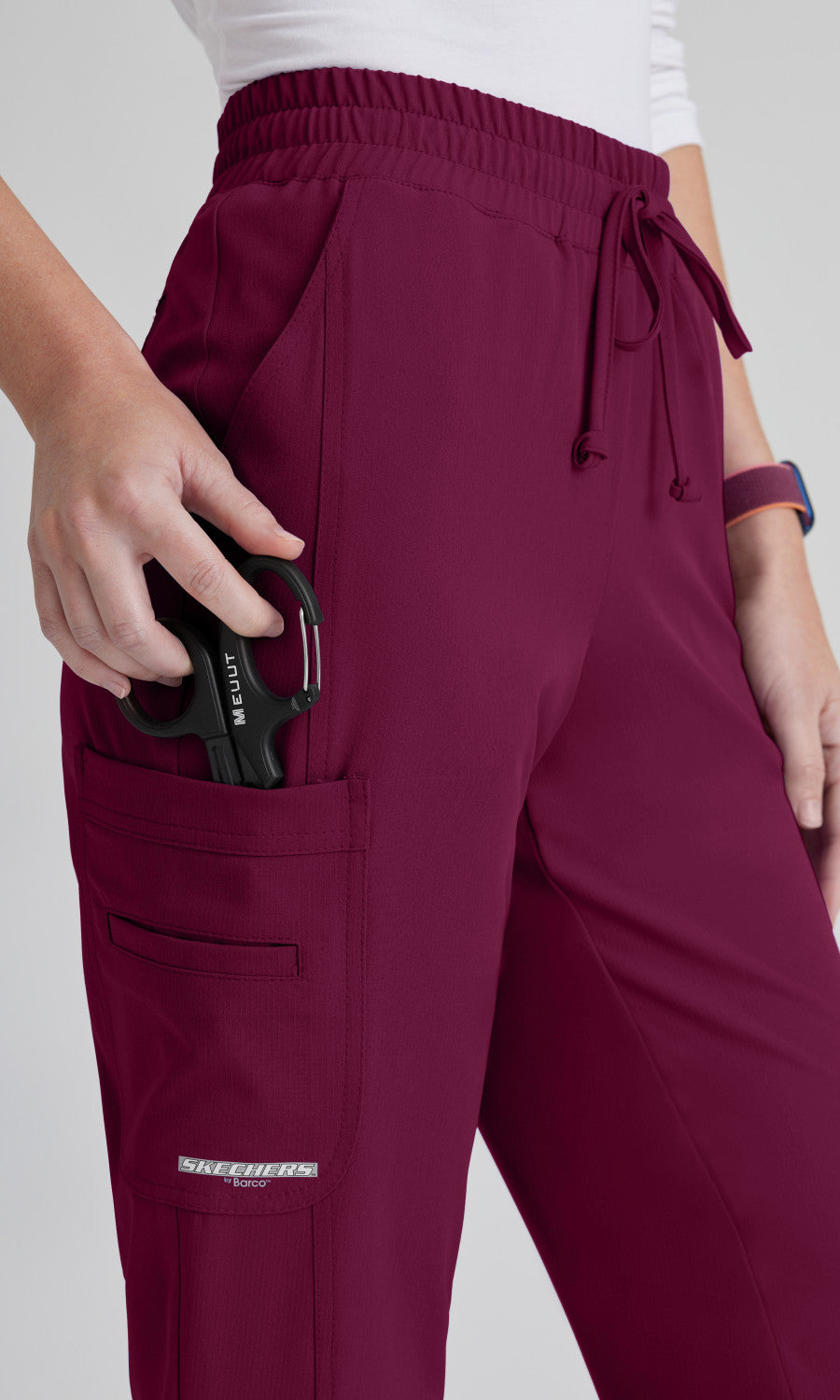 Skechers SKP623 Gamma Scrub Pants Wine