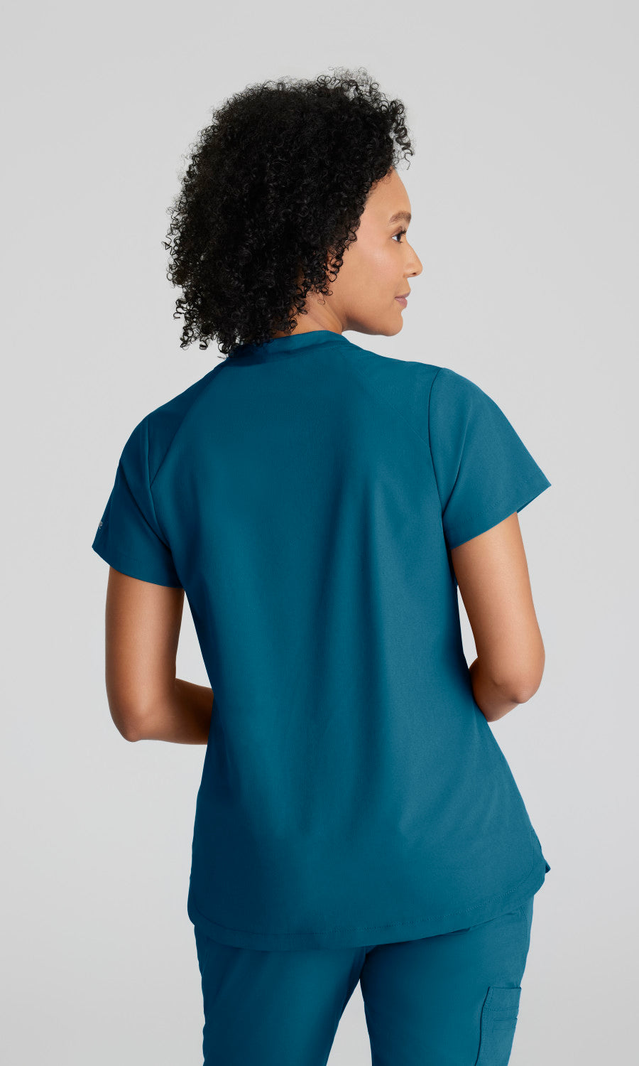 Barco One BOT216 Flux Scrub Top Bahama