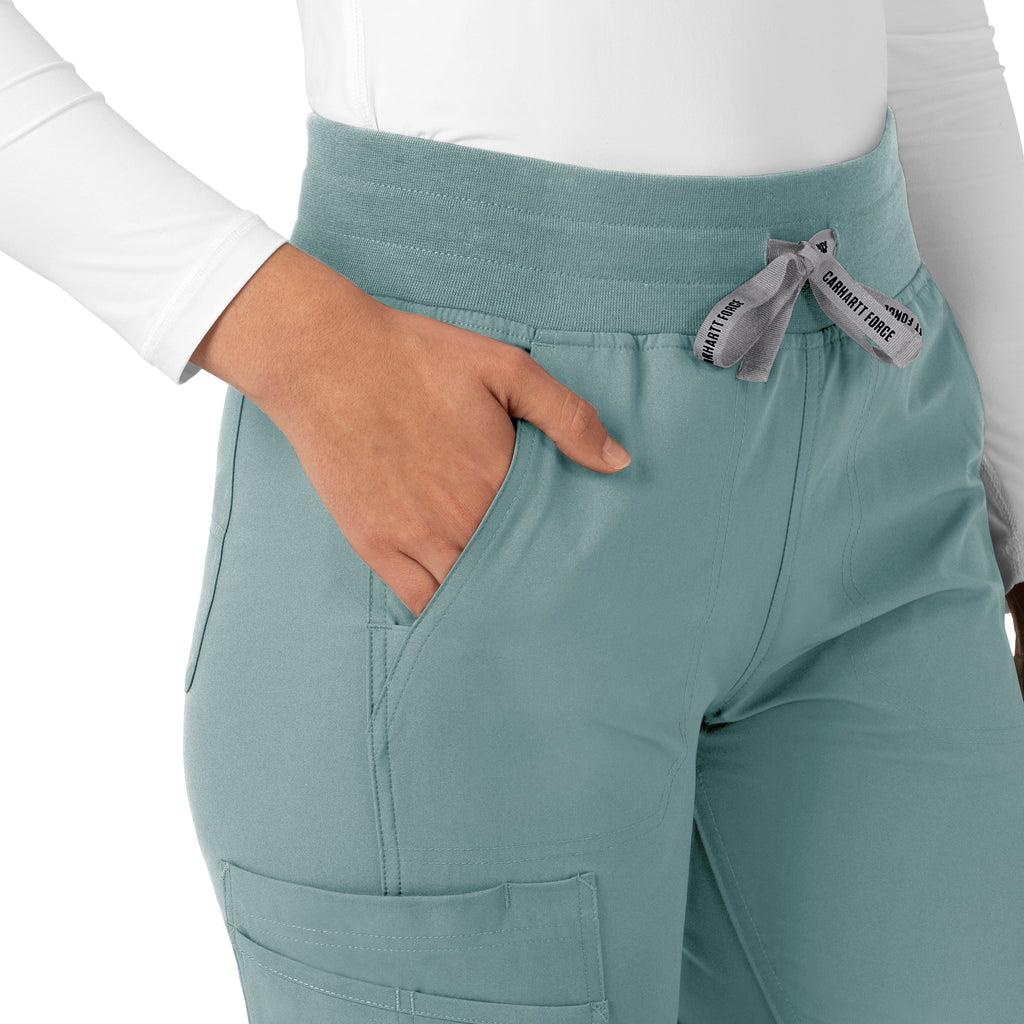 Force Essentials C51113 Jogger Scrub Pants Summer Blue