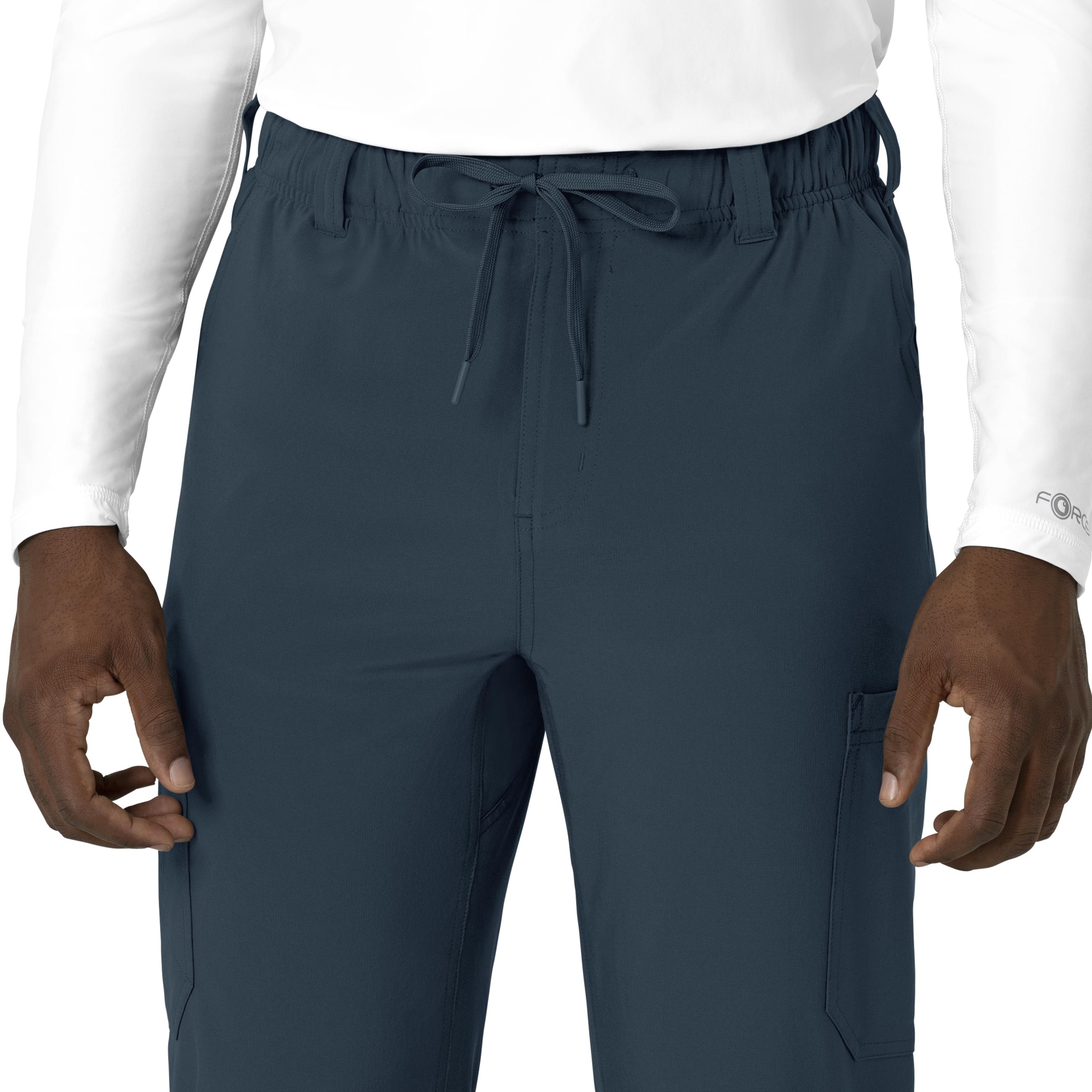 Force Cross-Flex C56410 Men's Straight Leg Scrub Pants Navy