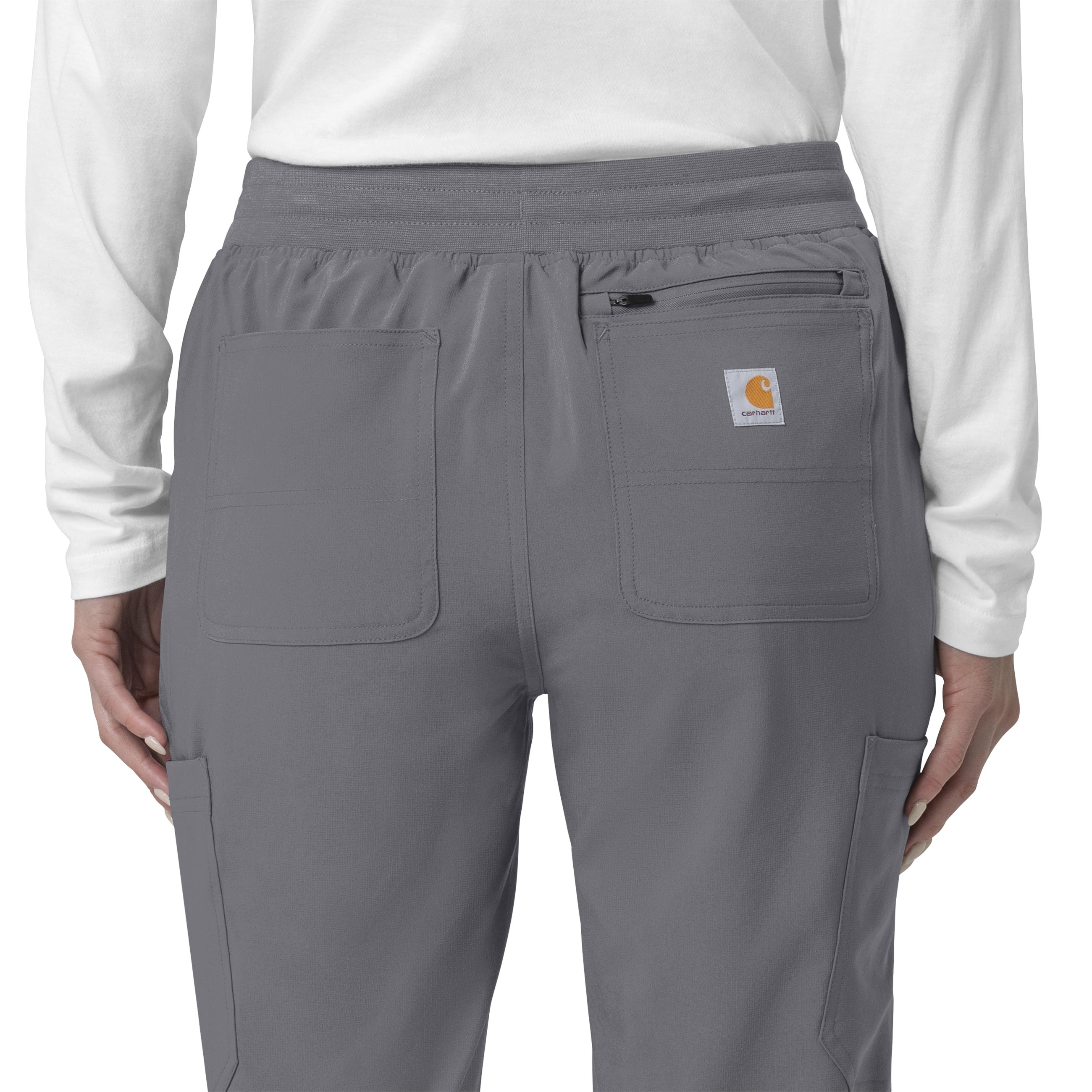 Force Cross-Flex C53110 Cargo Jogger Scrub Pants Pewter