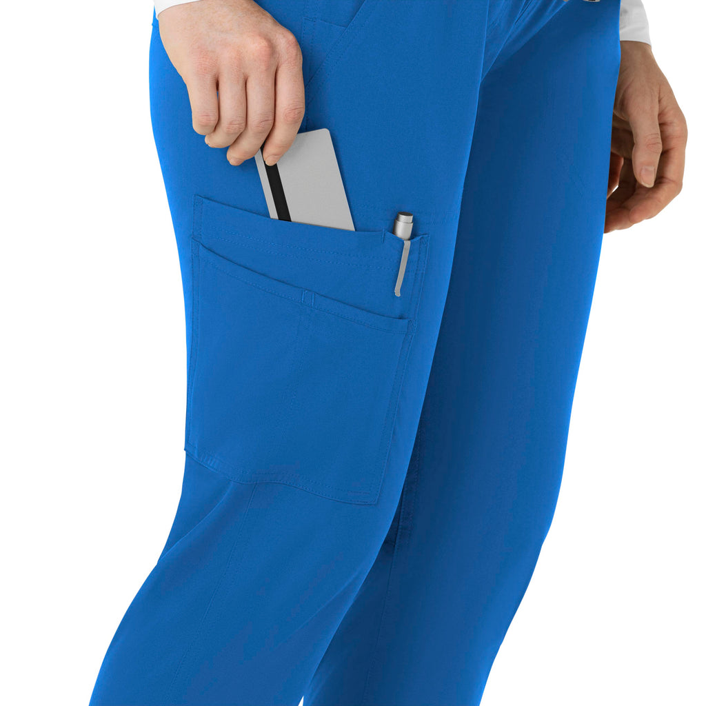 Force Essentials C54113 Maternity Jogger Scrub Pants Royal