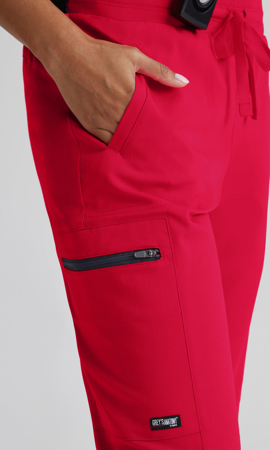 Grey's Anatomy Stretch GRSP500 Kim Scrub Pants Scarlet Red