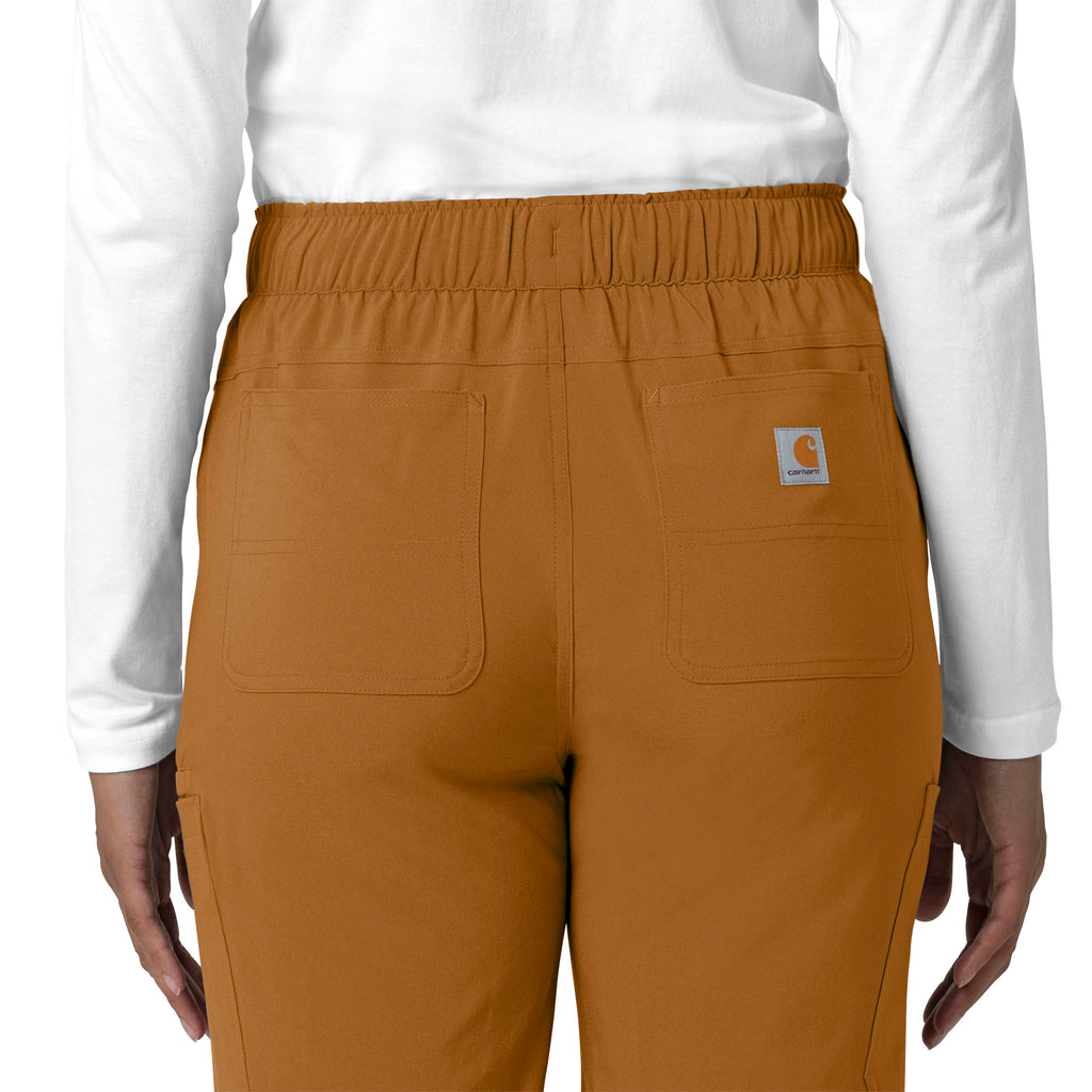 Force Cross-Flex C53210 Straight Leg Cargo Scrub Pants Fox Brown
