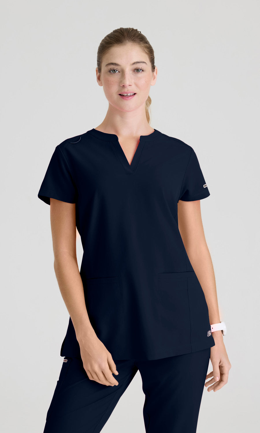 Skechers SKT259 Coast Scrub Top Navy