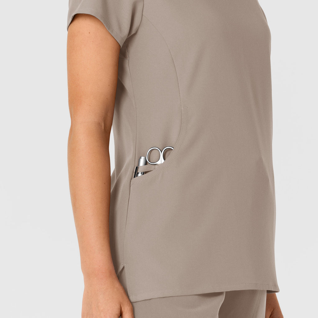Nova 6432 Flex-n-Reach V-Neck Scrub Top Haze