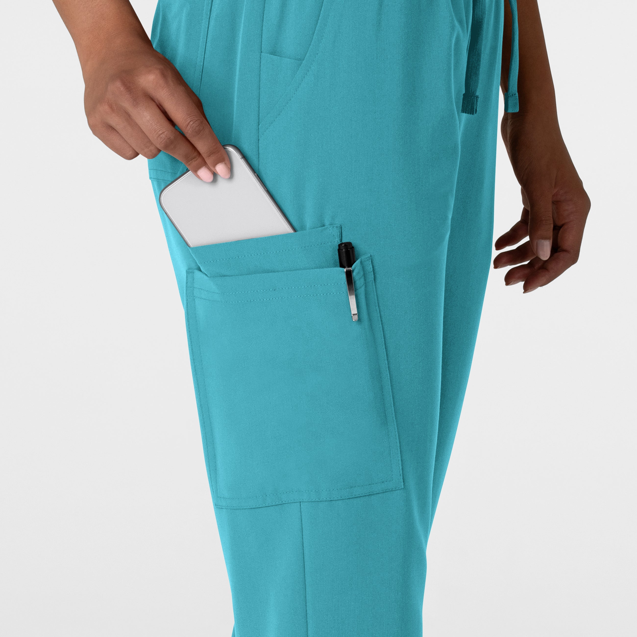 Nova 5132 Jogger Utility Scrub Pants Teal Blue