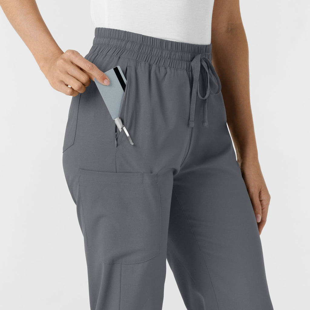 Boundless 5251 Bootcut Scrub Pants Pewter