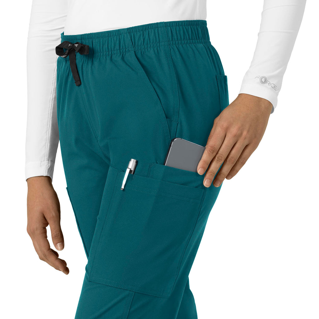 Force Essentials C51213 Straight Leg Scrub Pants Caribbean Blue