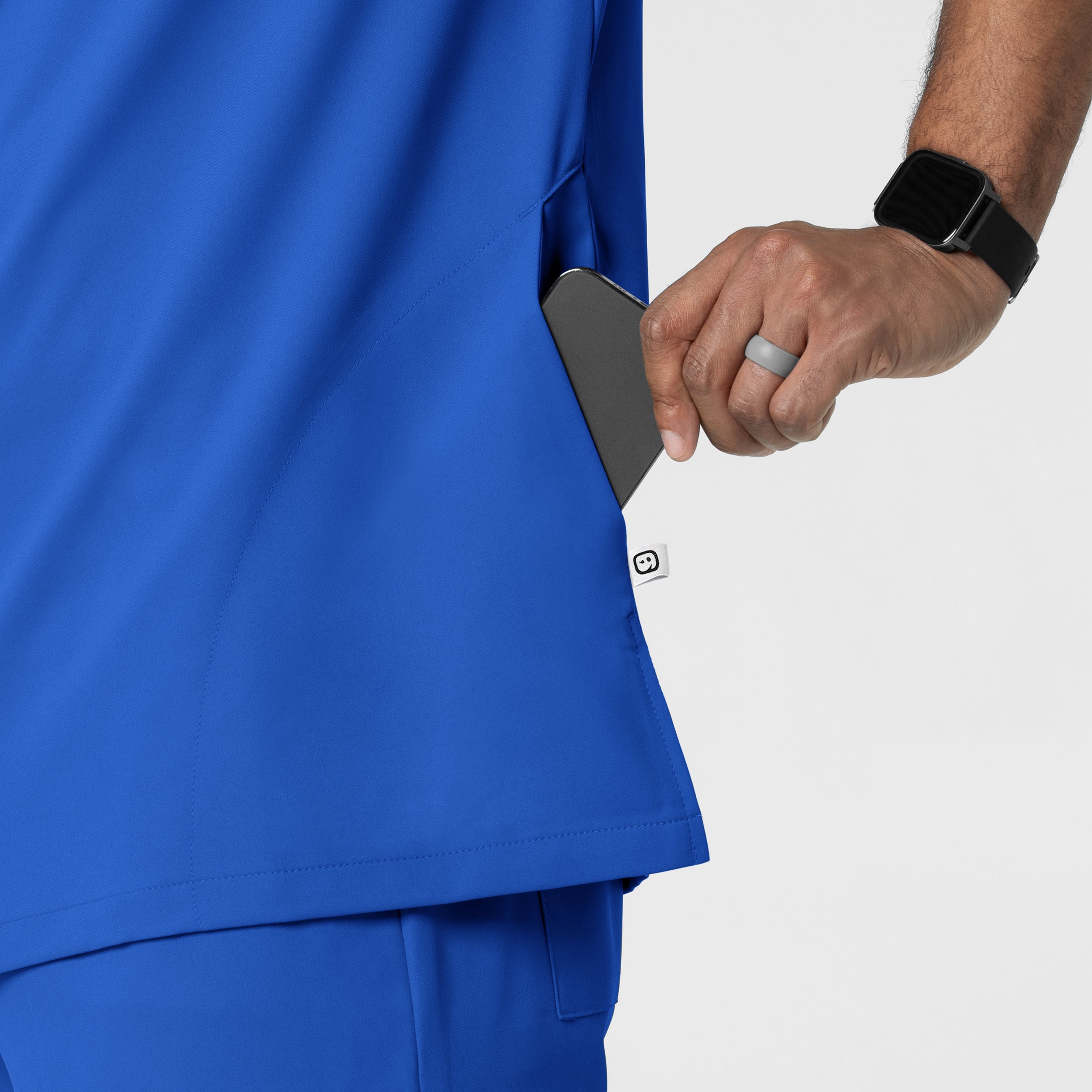 Thrive 6622 Men's Utility V-Neck Scrub Top Royal