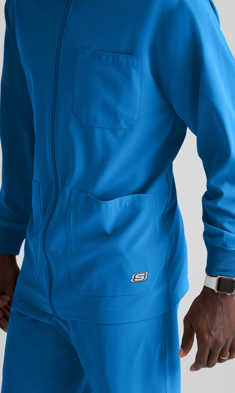 Skechers SK0408 Structure Scrub Jacket New Royal