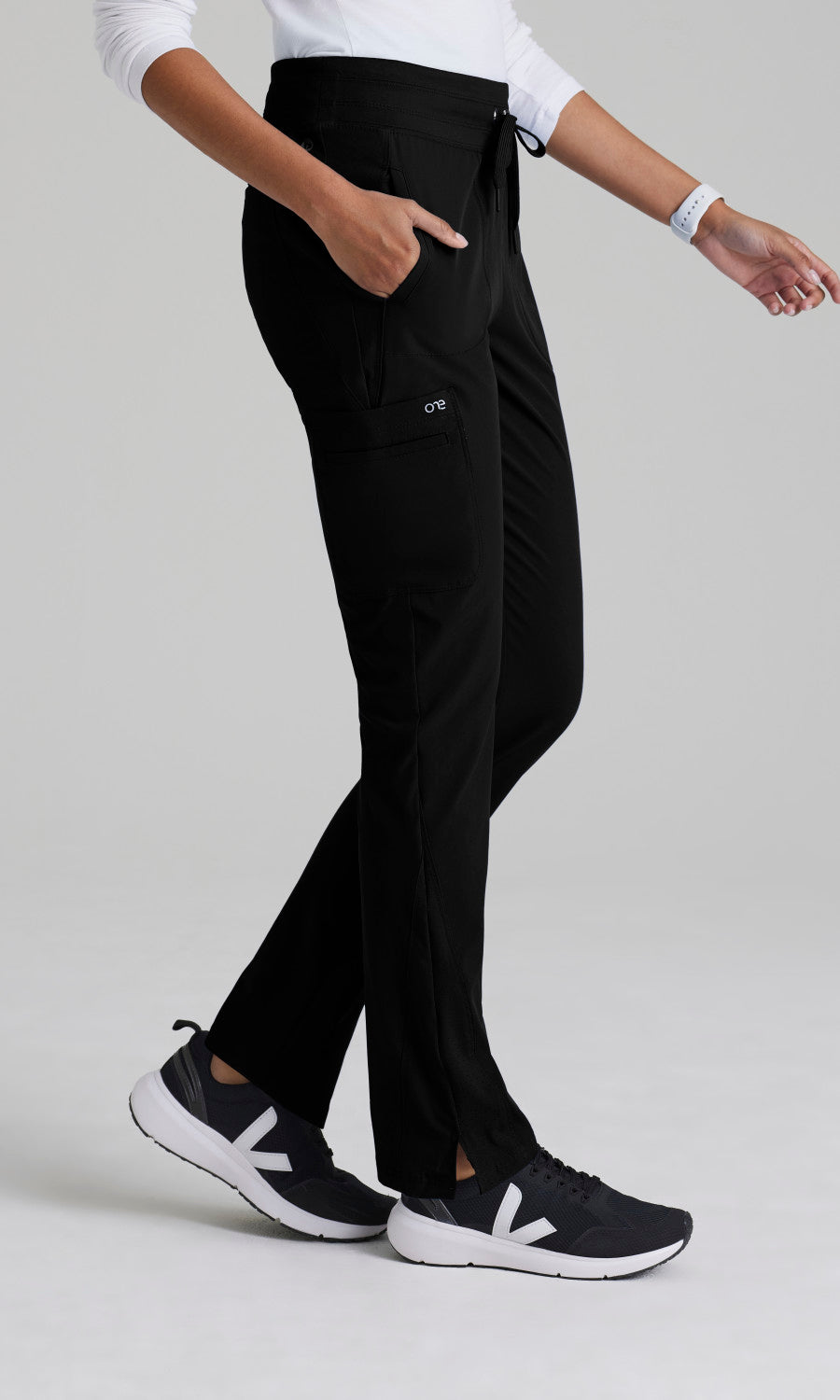 Barco One BOP597 Uplift Scrub Pants Black