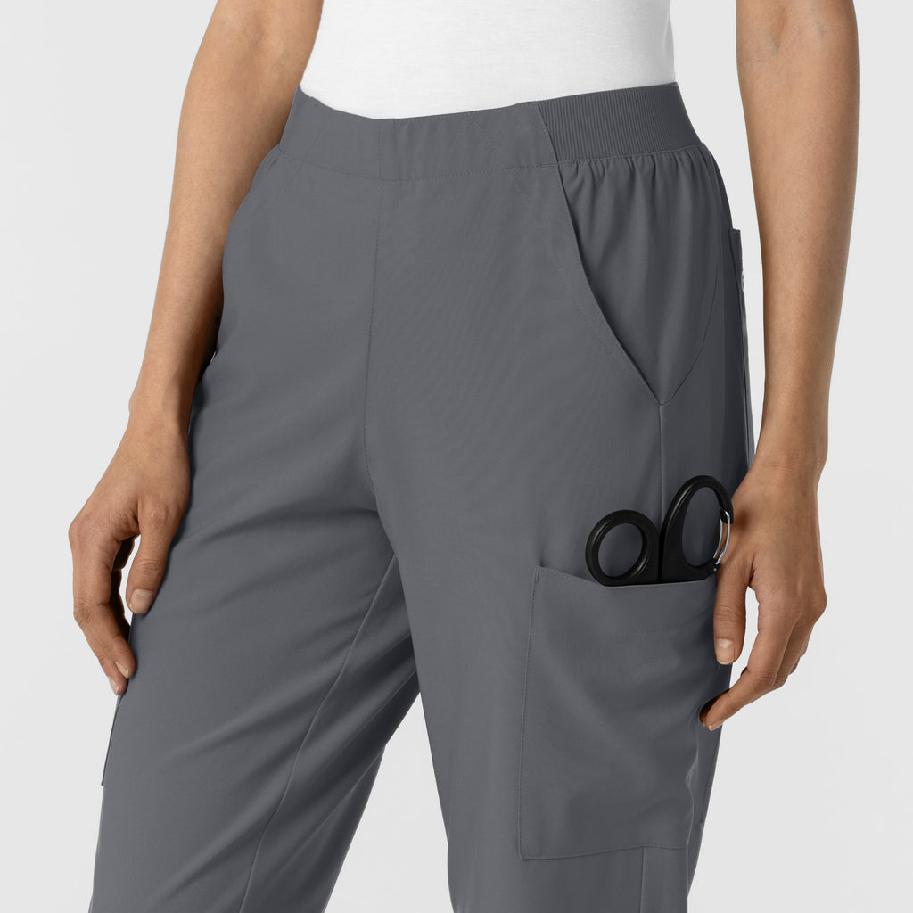 W123 5145 Cargo Utility Scrub Pants Pewter