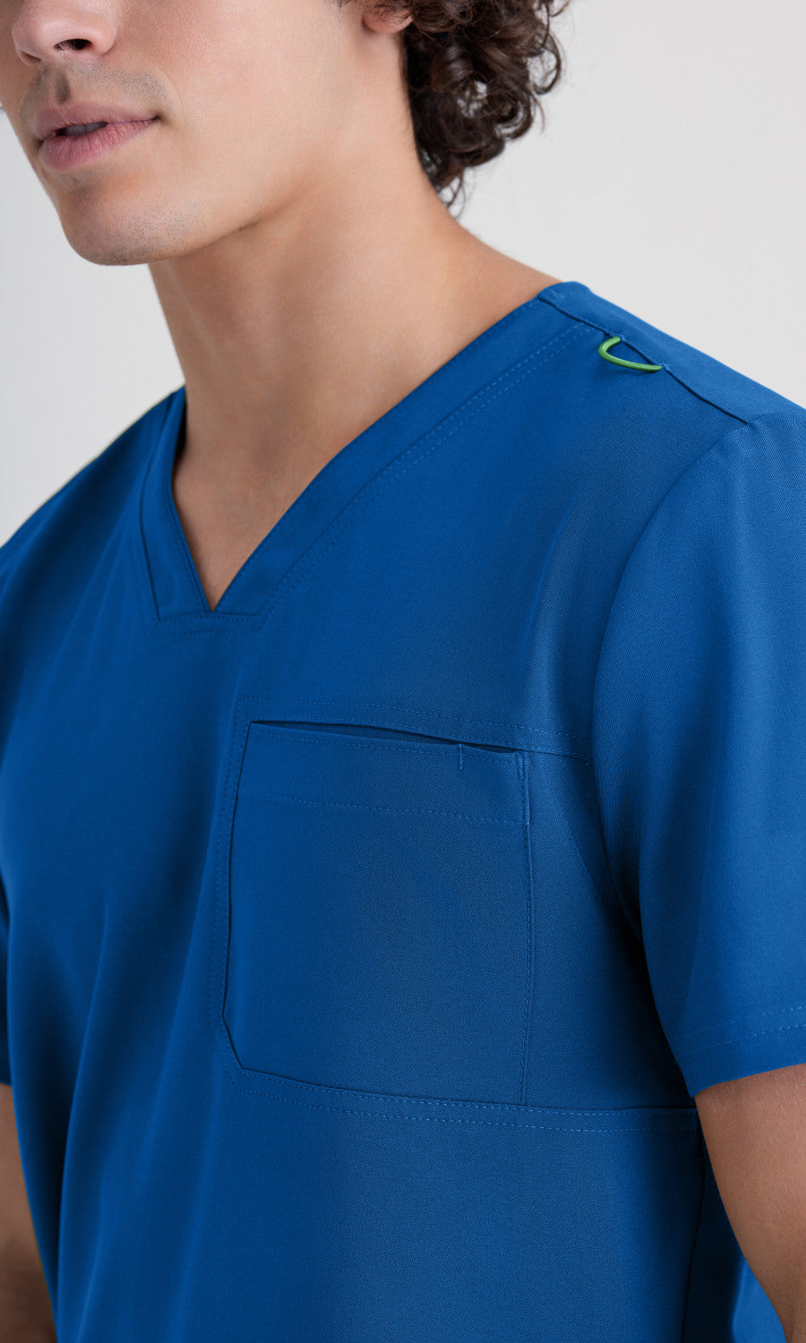 Grey's Anatomy Evolve GSST179 Journey Scrub Top New Royal