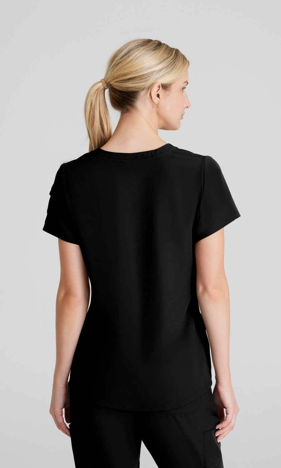 Skechers Vitality SKT225 Aura Scrub Top Black