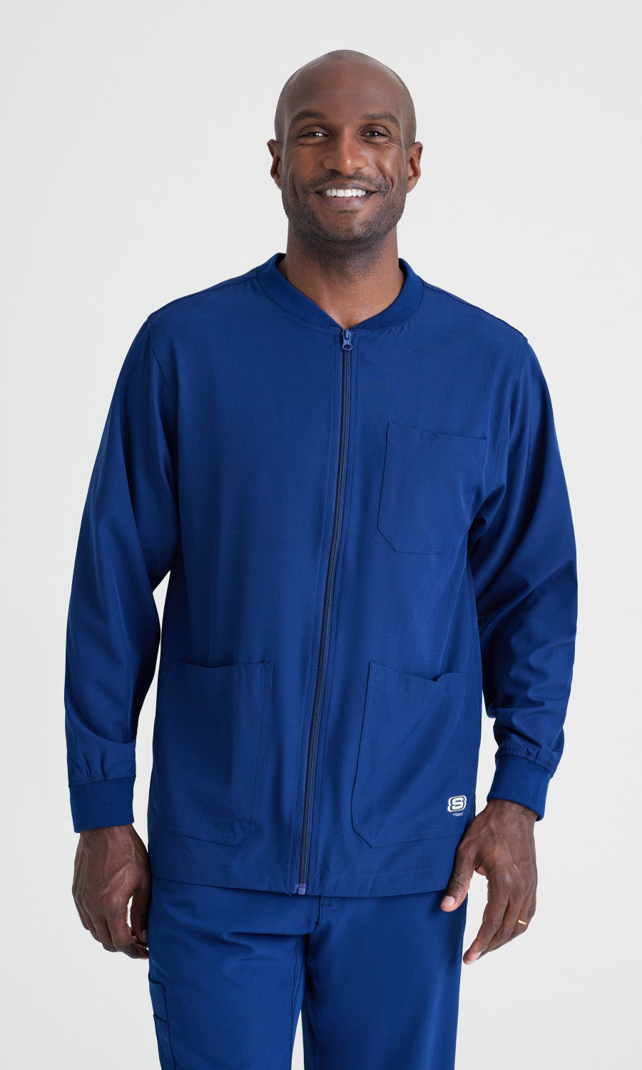 Skechers SK0408 Structure Scrub Jacket Navy