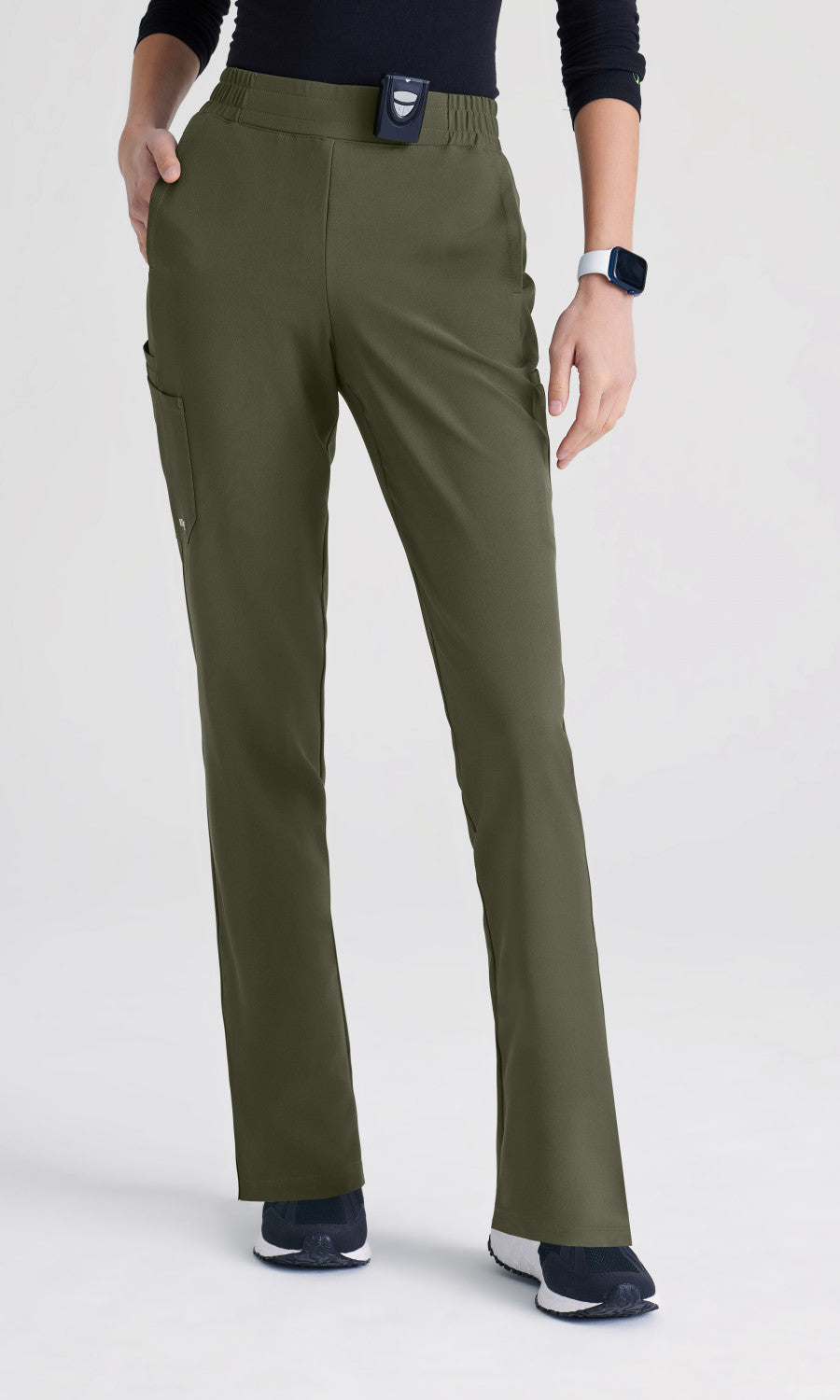 Grey's Anatomy Evolve GSSP627 Cosmo Scrub Pants Fern