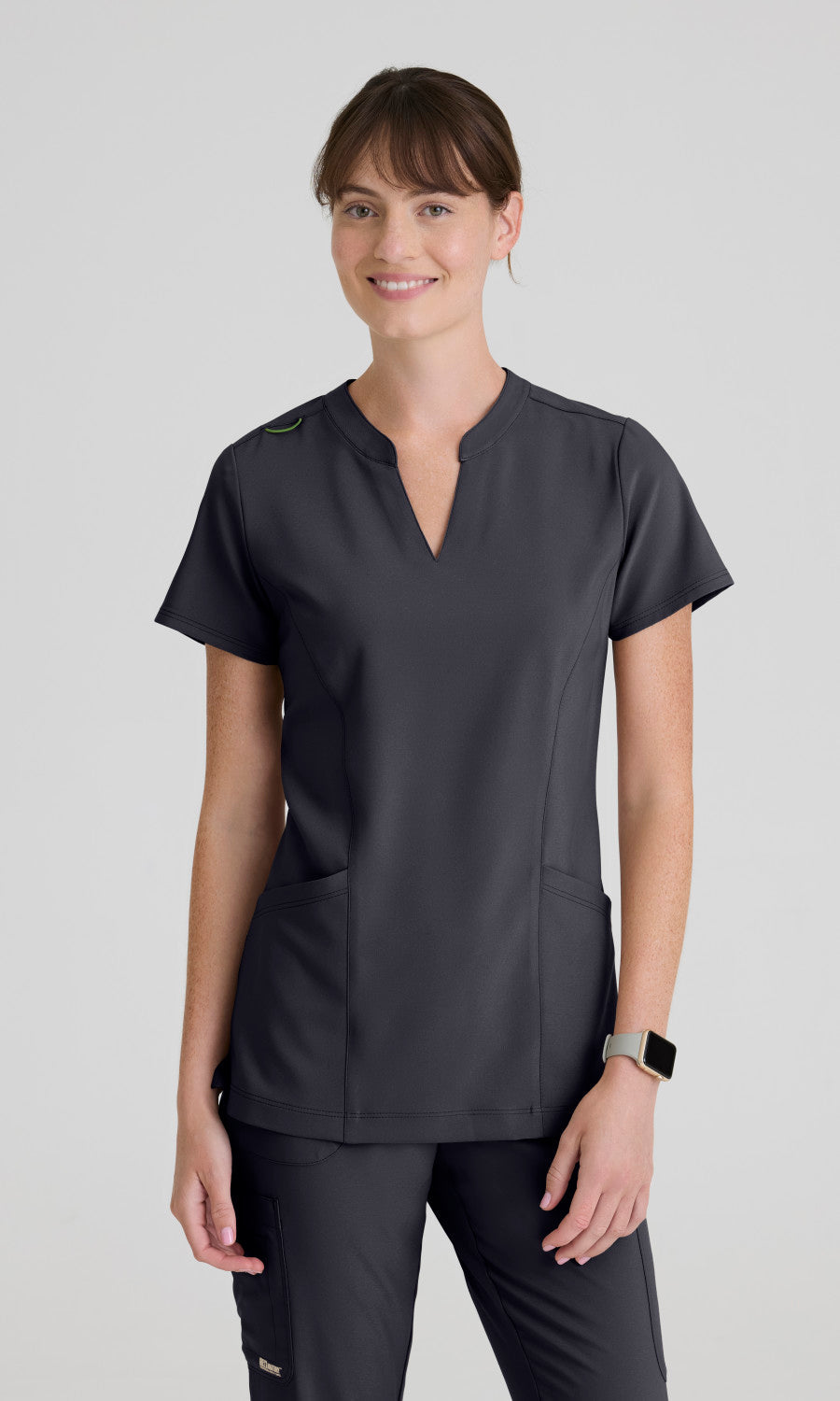 Grey's Anatomy Evolve GSST298 Women's Sky Top in Steel by Barco
