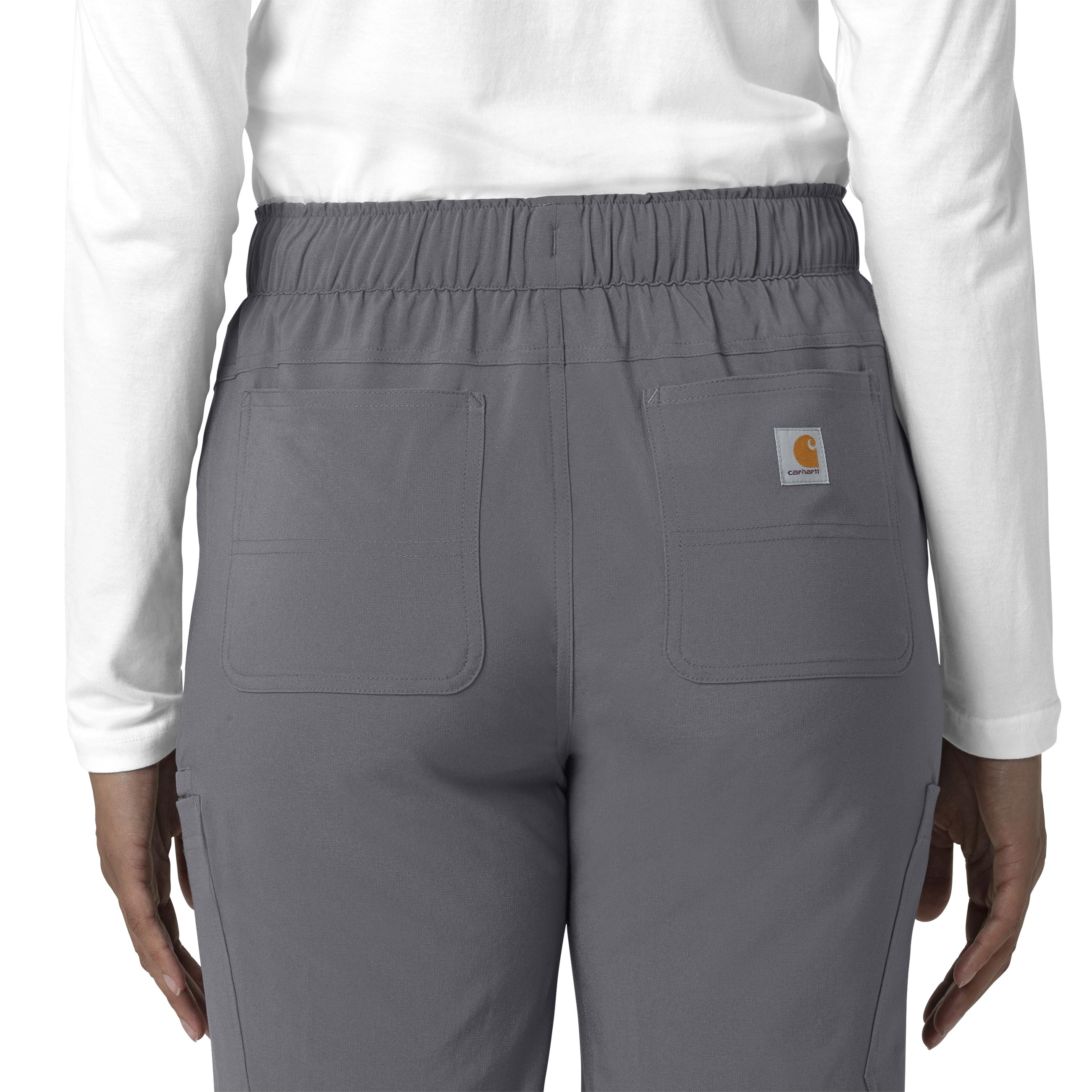 Force Cross-Flex C53210 Straight Leg Cargo Scrub Pants Pewter