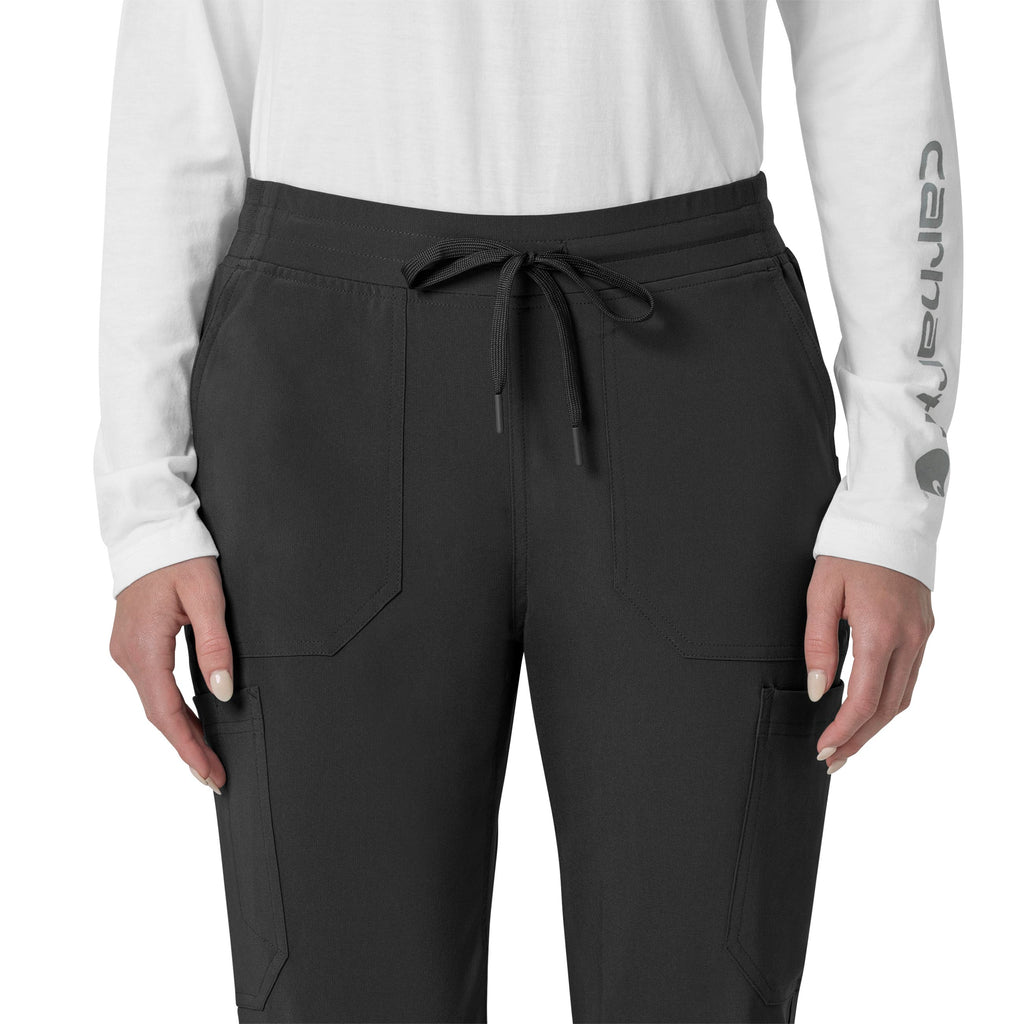 Force Cross-Flex C53110 Cargo Jogger Scrub Pants Black