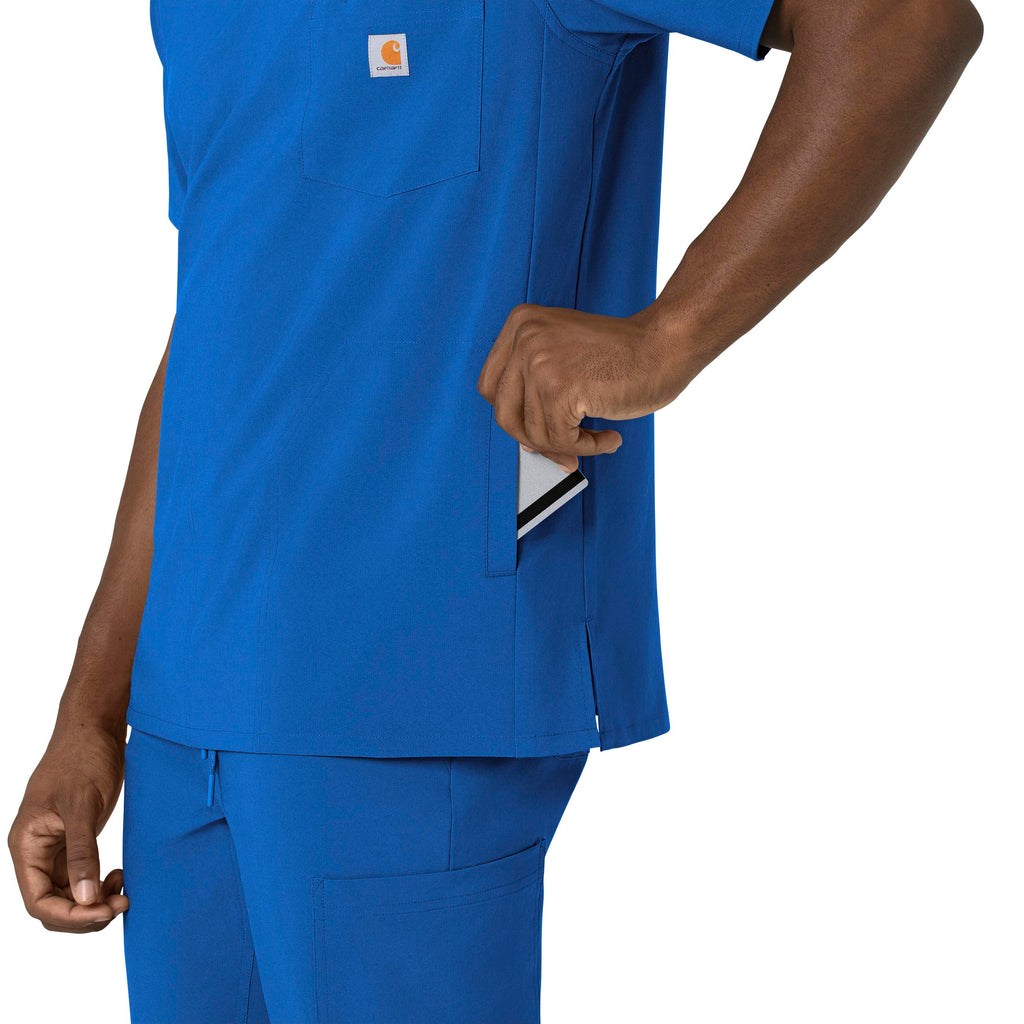 Force Cross-Flex C16410 Men's V-Neck Scrub Top Royal