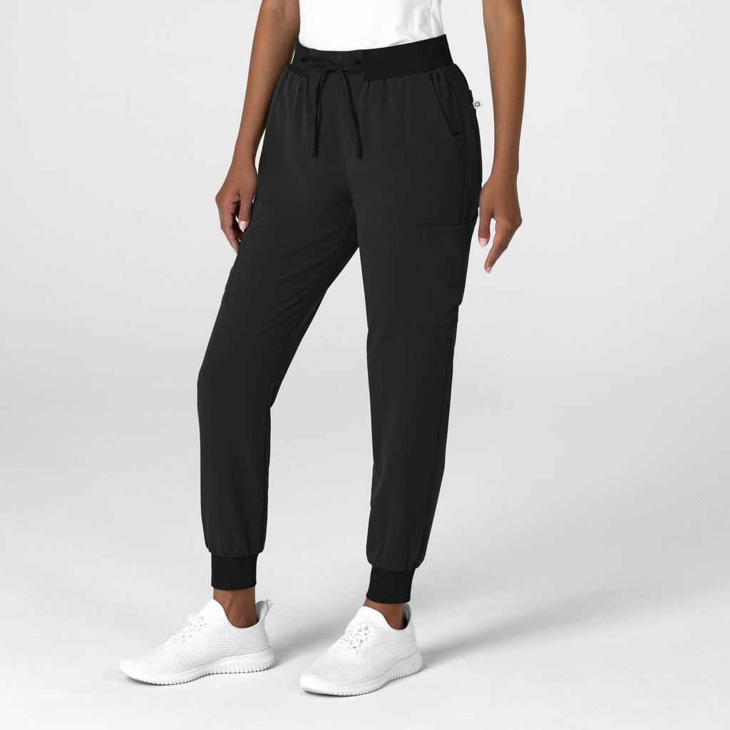 Nova 5132 Jogger Utility Scrub Pants Black