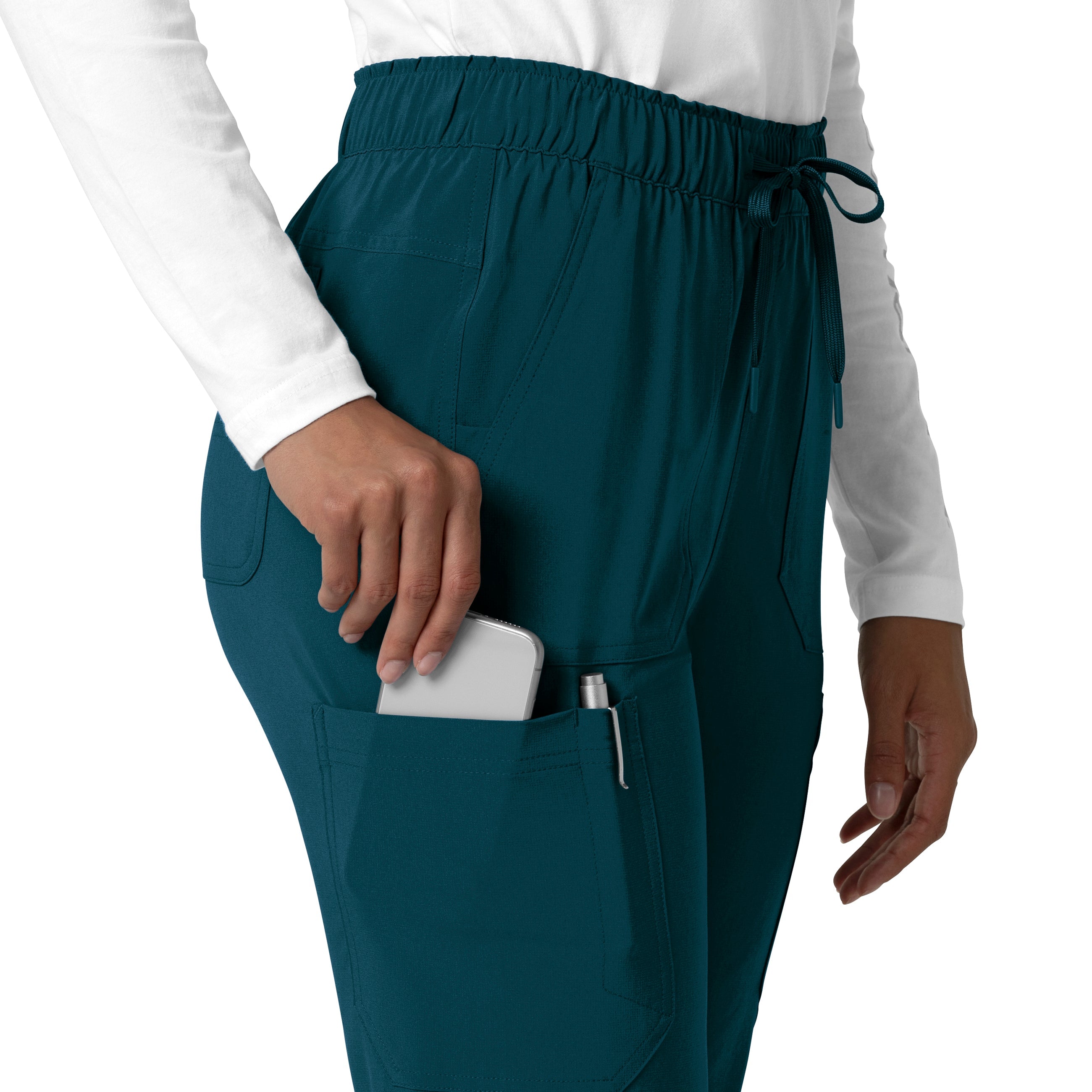 Force Cross-Flex C53210 Straight Leg Cargo Scrub Pants Caribbean