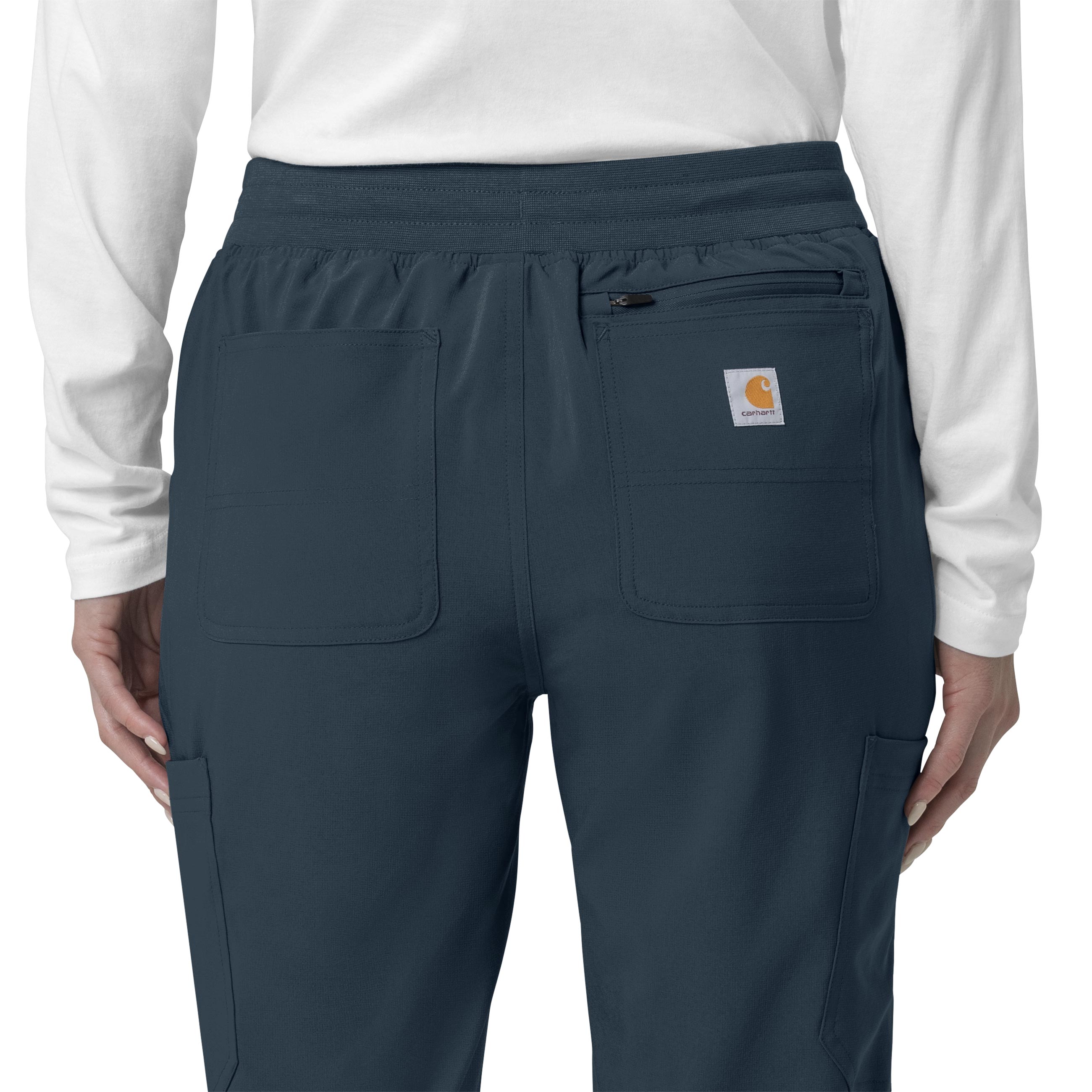 Force Cross-Flex C53110 Cargo Jogger Scrub Pants Navy