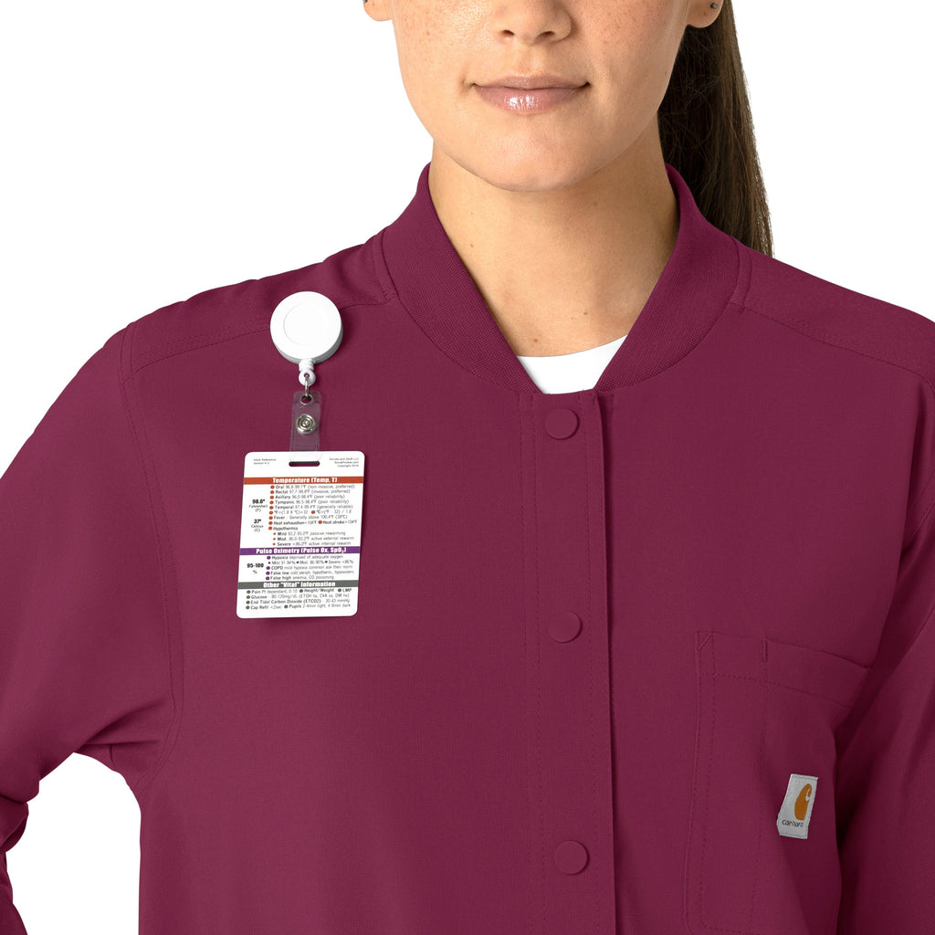 Force Cross-Flex C82210 Shirt Jacket Wine