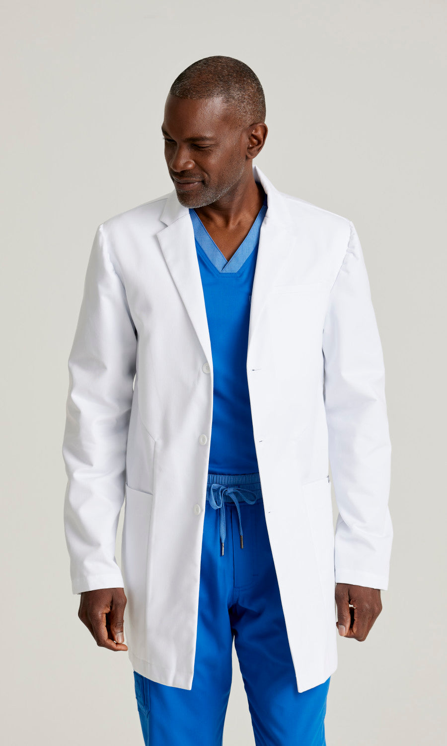 Grey's Anatomy GRC962 Derek Lab Coat White