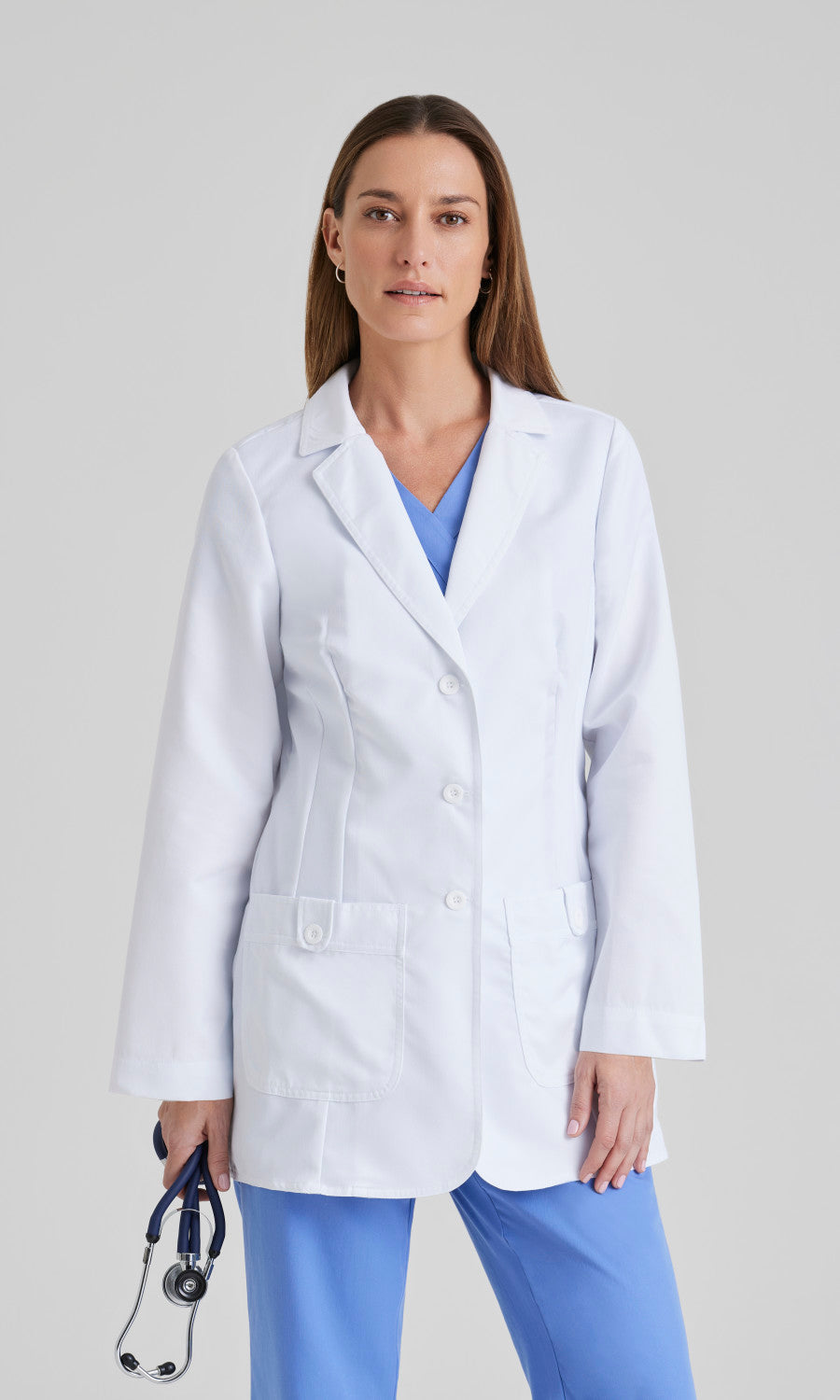 Grey's Anatomy 7446 Hannah Lab Coat White