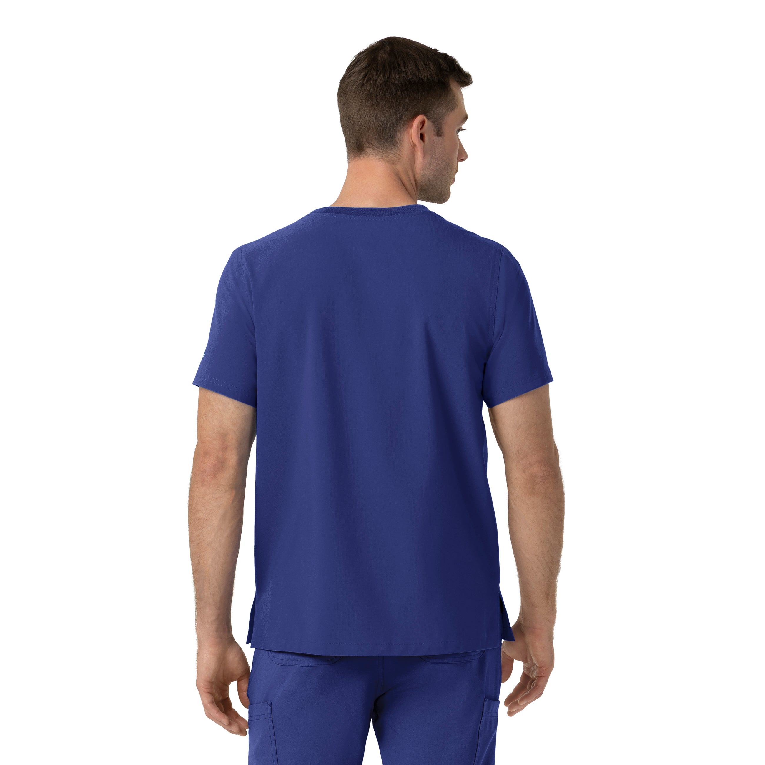 Force Cross-Flex C16510 Men's Crew Neck Scrub Top Galaxy Blue