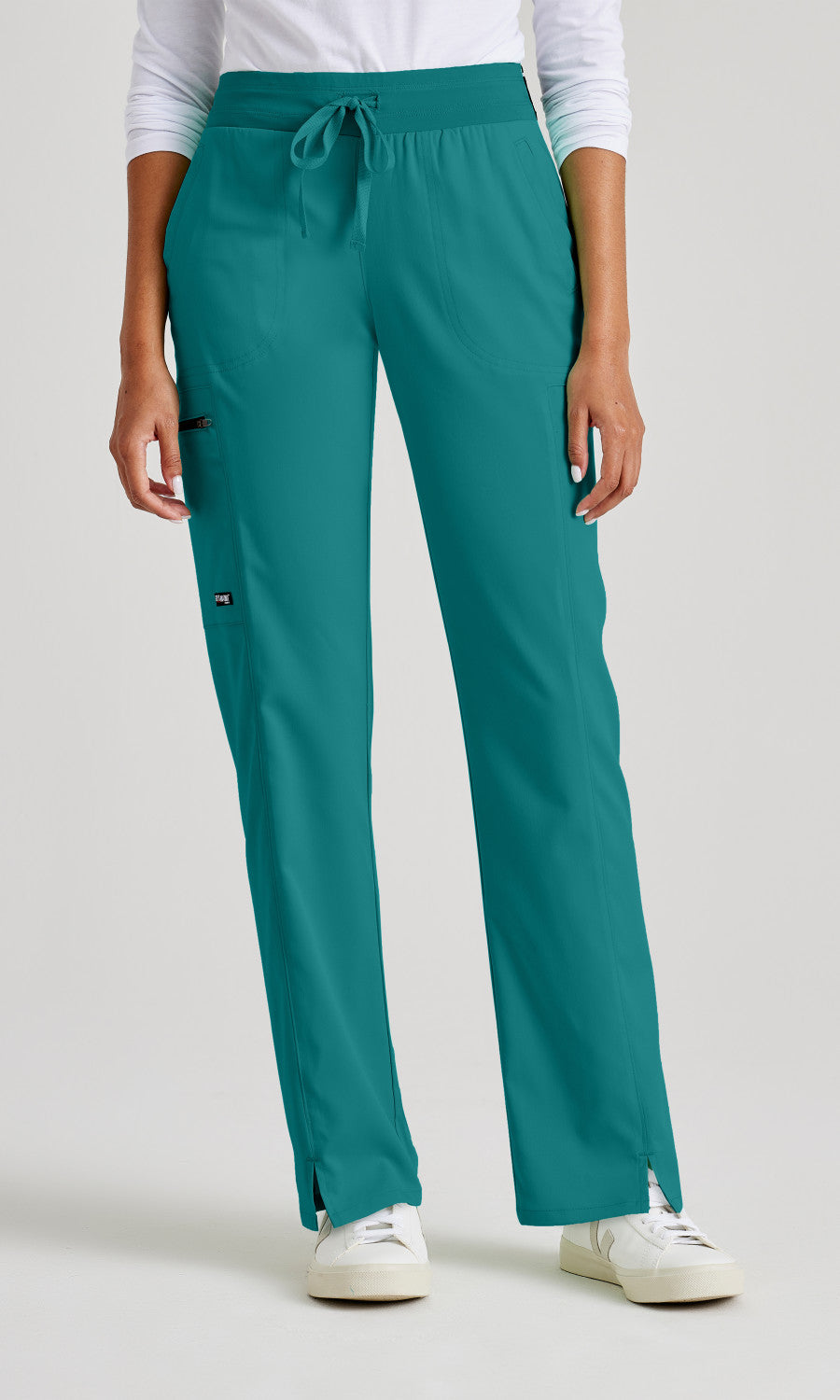 Grey's Anatomy Stretch GRSP500 Kim Scrub Pants Teal
